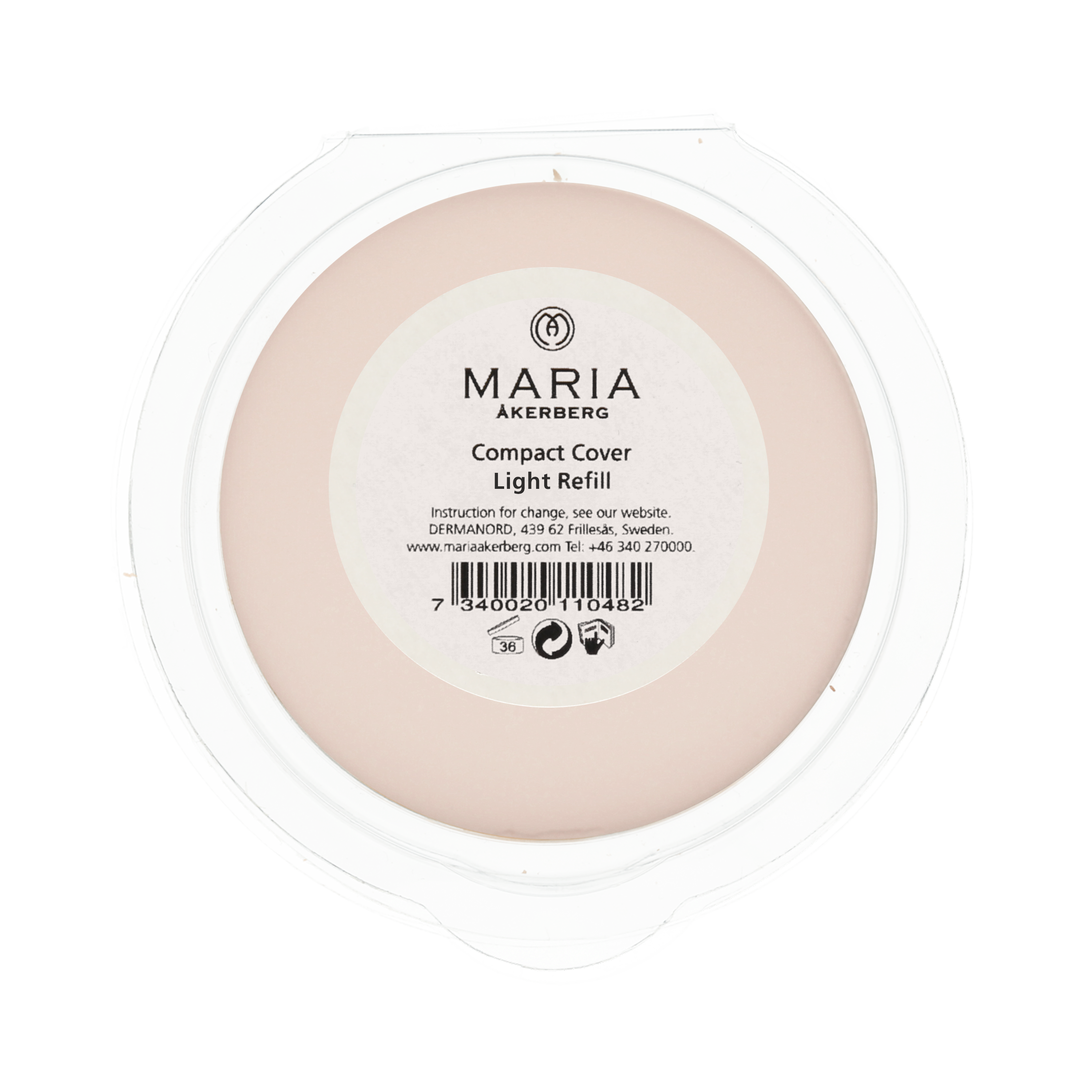 Maria Åkerberg Compact Cover Refill Sticker Light