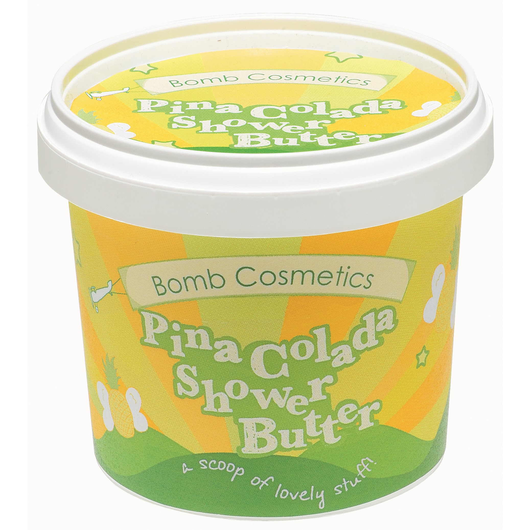 Bomb Cosmetics Shower Butter Pina Colada