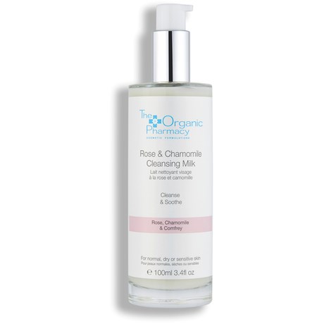 The Organic Pharmacy Rose & Chamomile Cleansing Milk 100 ml