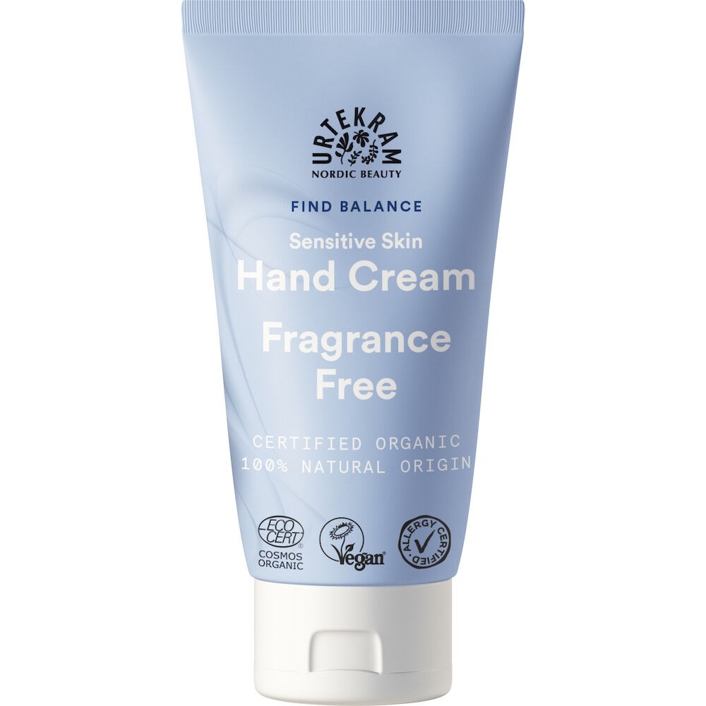 Urtekram Hand Cream Fragrance Free - 75 ml