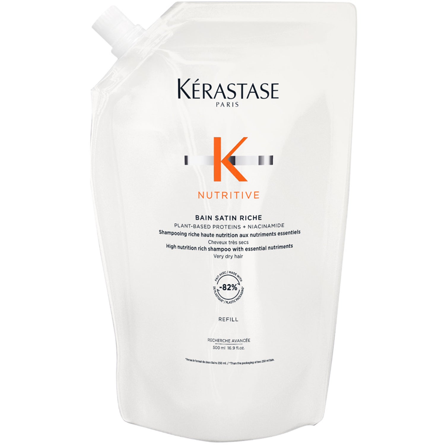 Kérastase Nutritive Bain Riche Shampoo Refill - 500 ml Refill