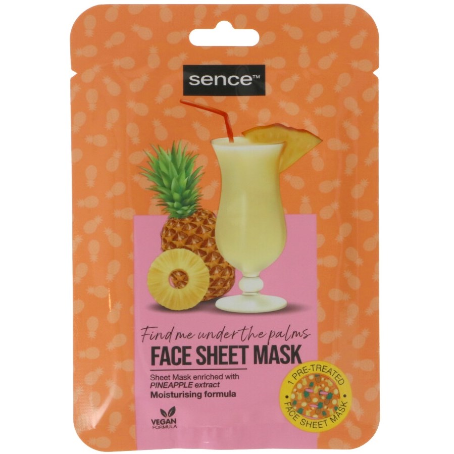 Sencebeauty Facial Sheet Mask Pineapple 23 ml