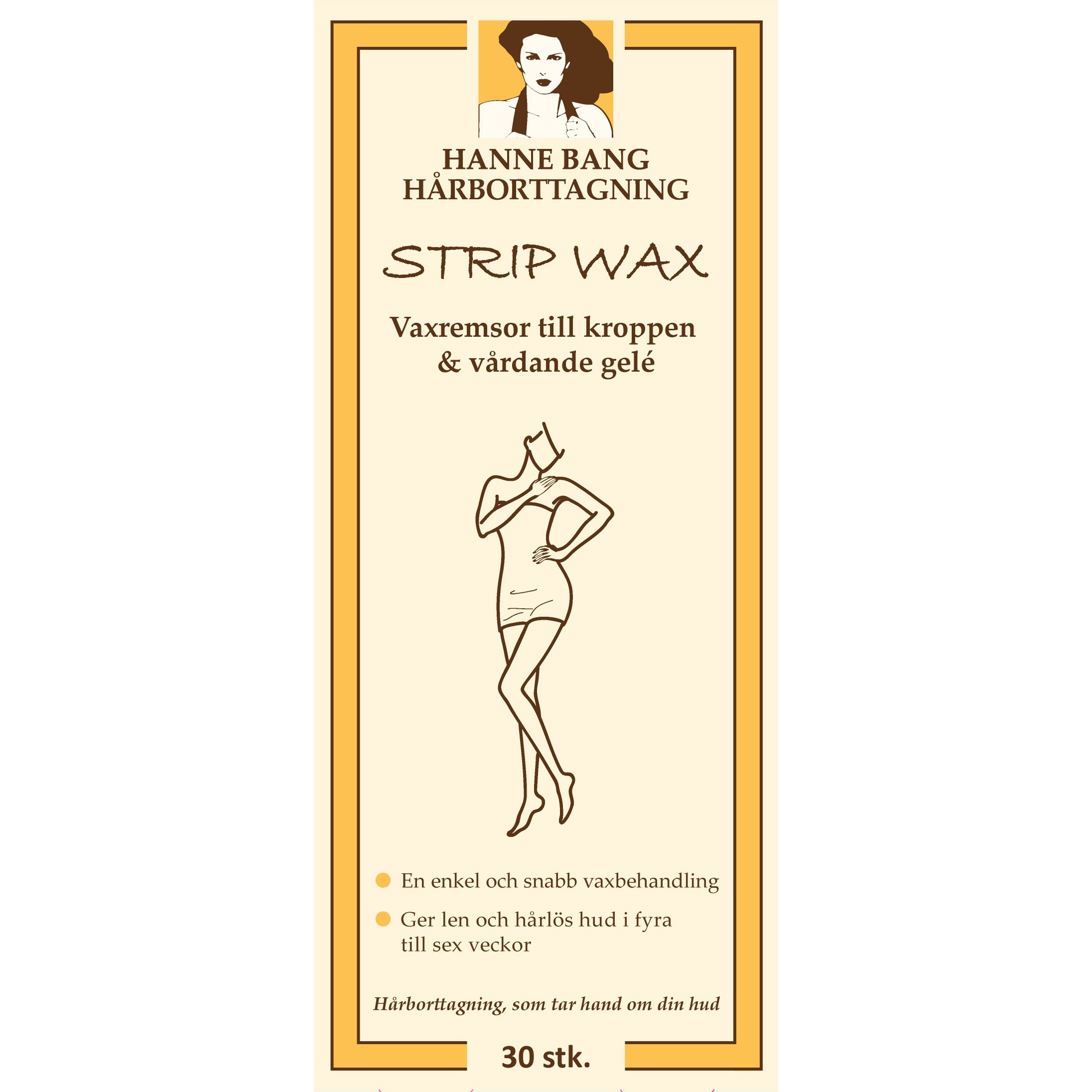 Hanne Bang Hårborttagning Strip Wax