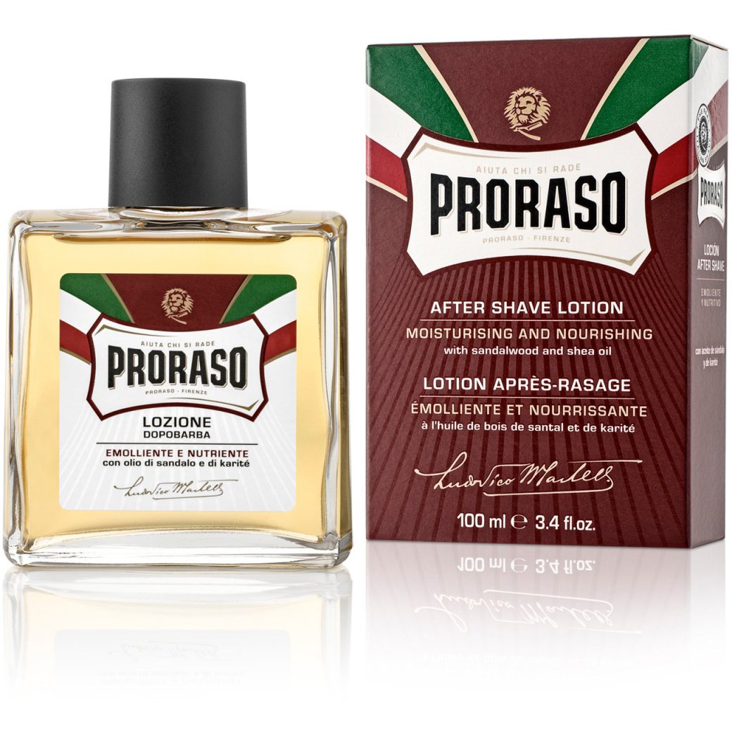 Proraso sandalwood after shave lotion 100 ml