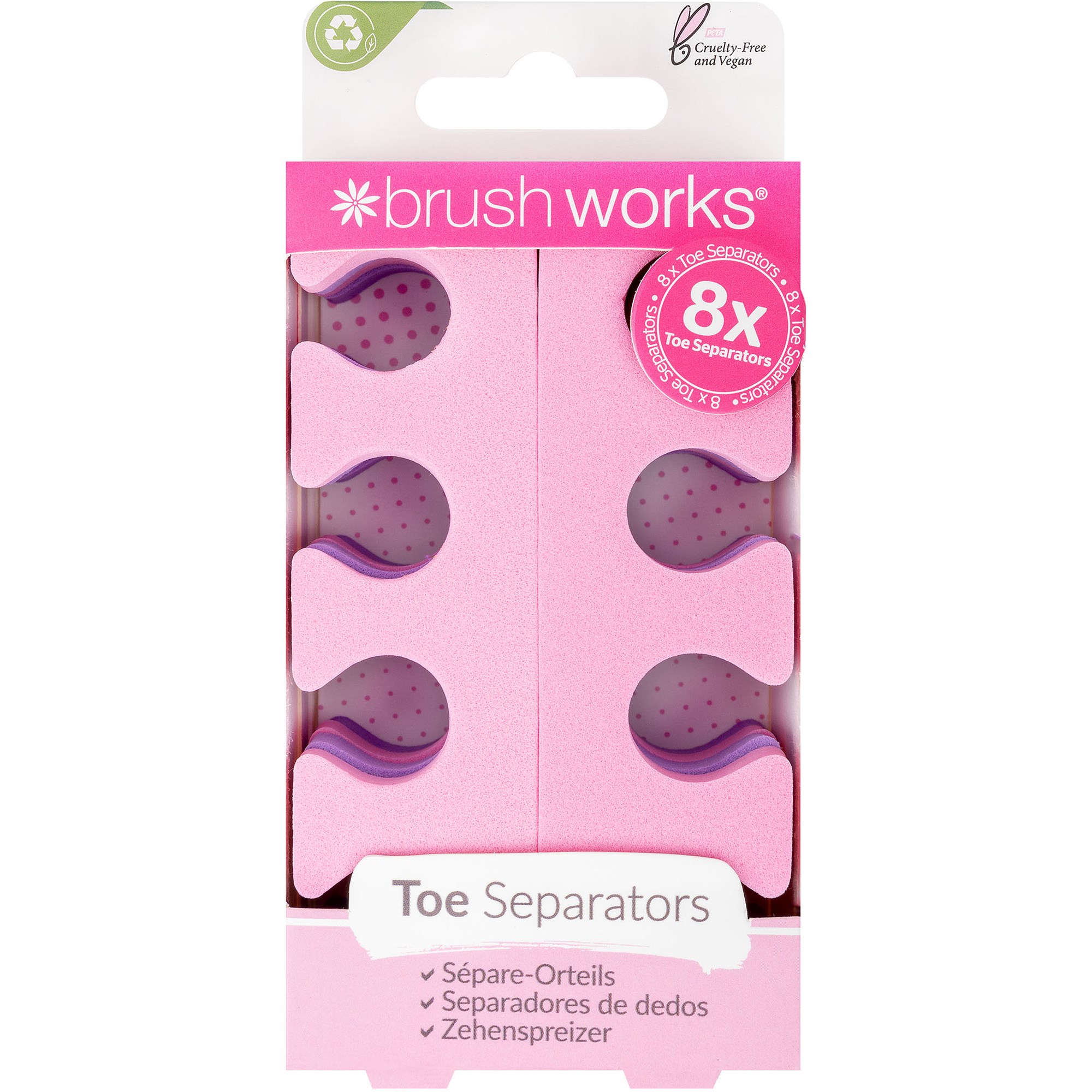 Brushworks Toe Separators