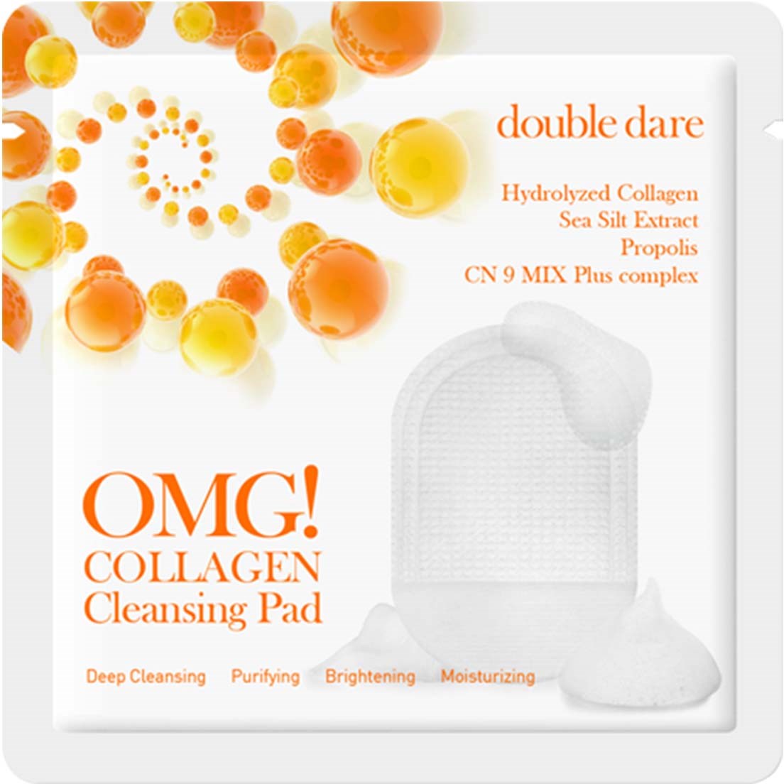 OMG! Double Dare Collagen Cleansing Pad