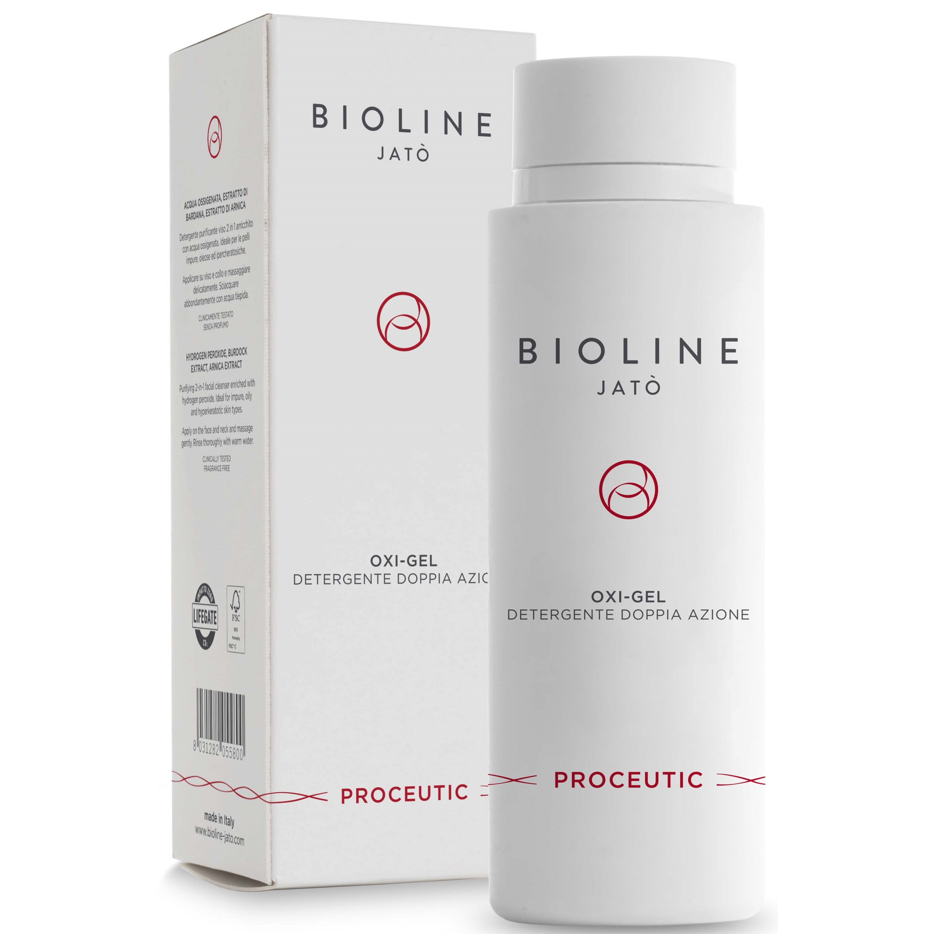 Bioline Jatò Proceutic Oxi-gel Dual Action Cleanser 100 ml