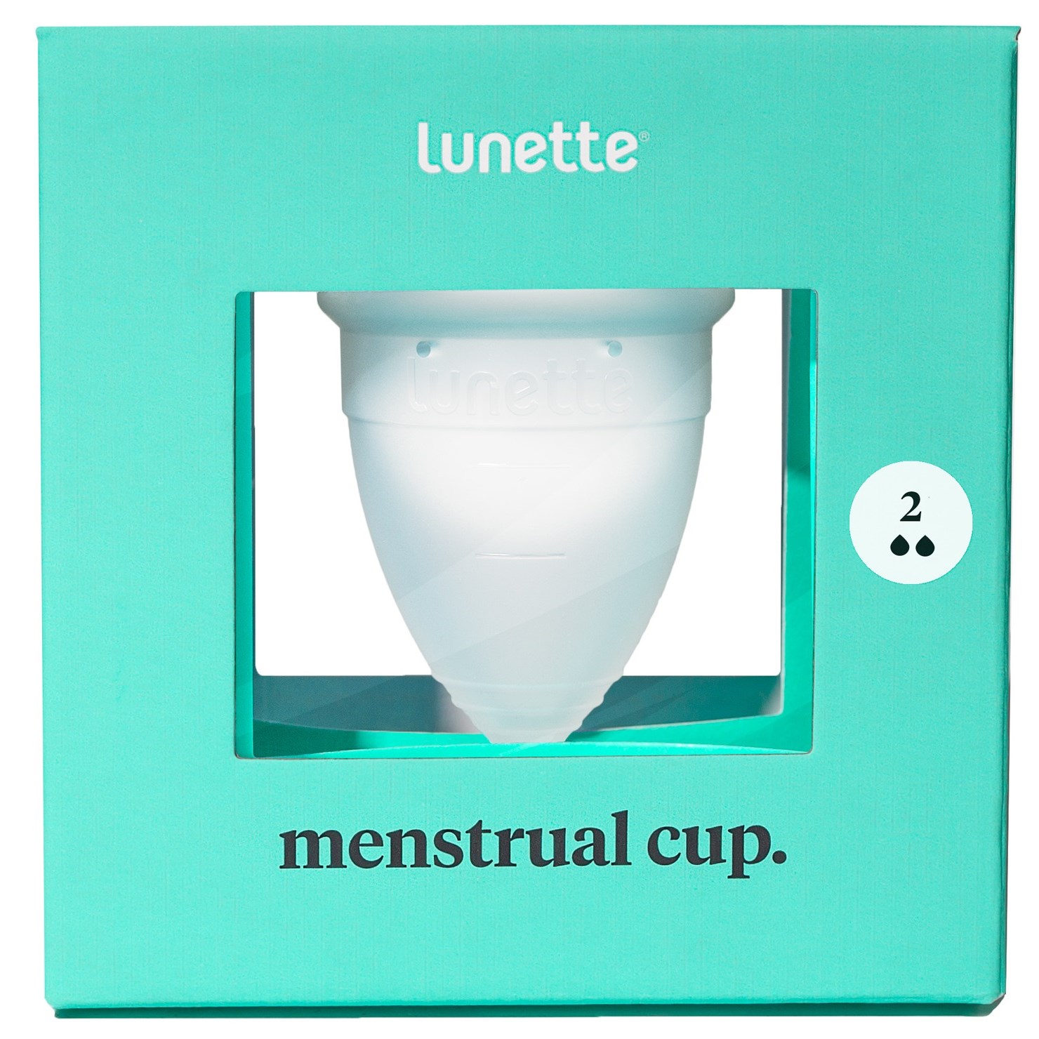 Lunette Menstrual Cup Model 2 Clear