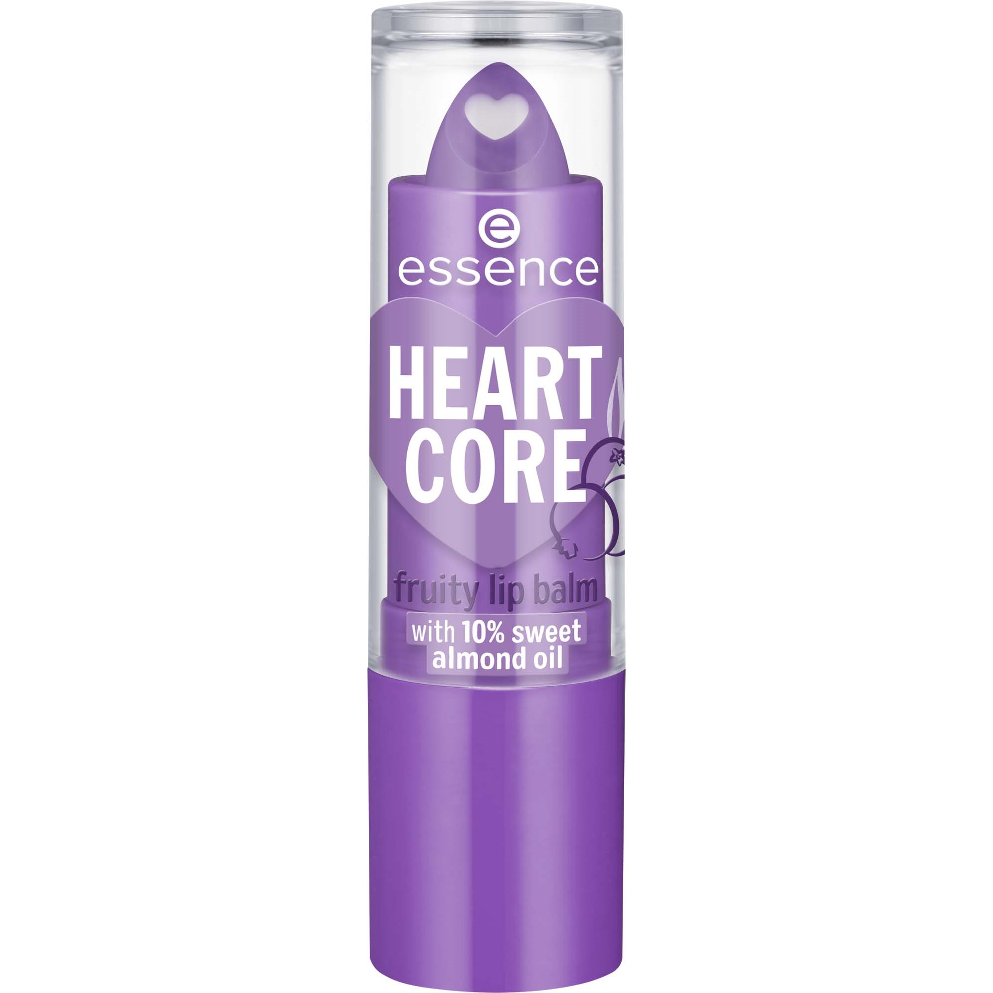 essence Heart Core Fruity Lip Balm 06 Amazing Acai