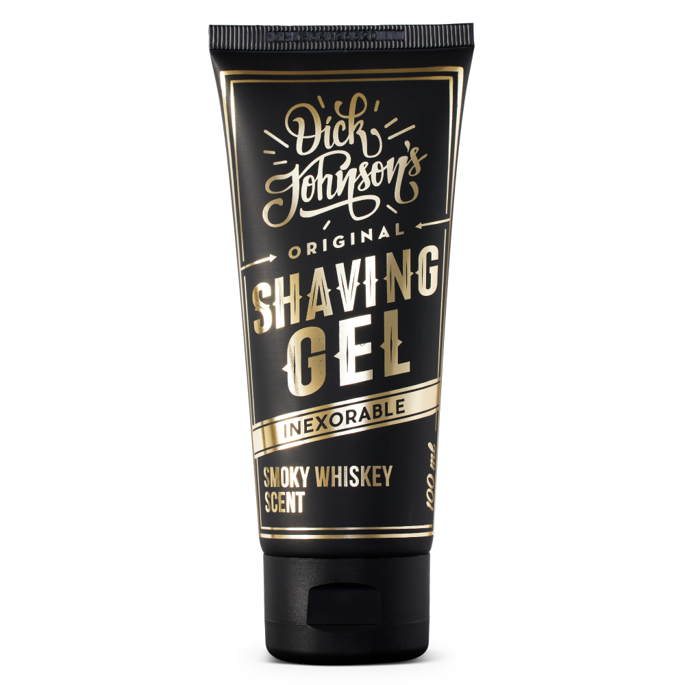 Dick Johnson Excuse My French Shaving Gel Inexorable Smoky Whiskey  10