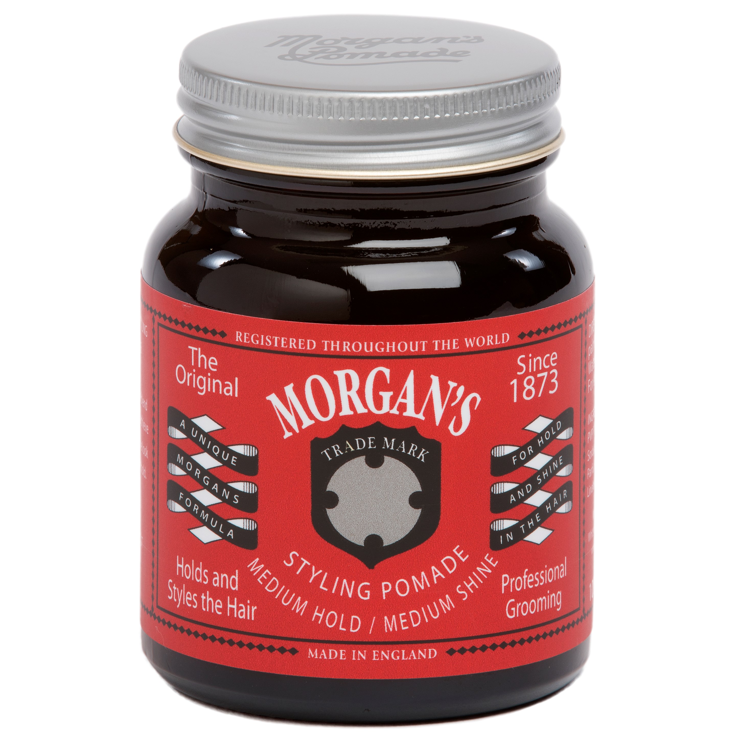 Morgan's Pomade Styling Pomade Red Label - Medium Hold Medium Shine