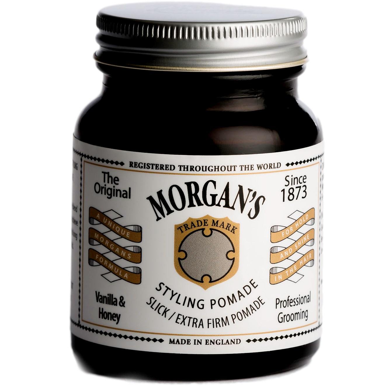 Morgan's Pomade Styling Pomade Vanilla Honey - Slick Extra Firm Hold