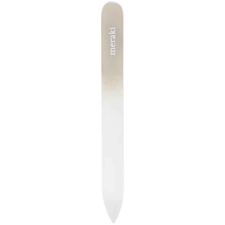 Meraki Nail File Grey Grå