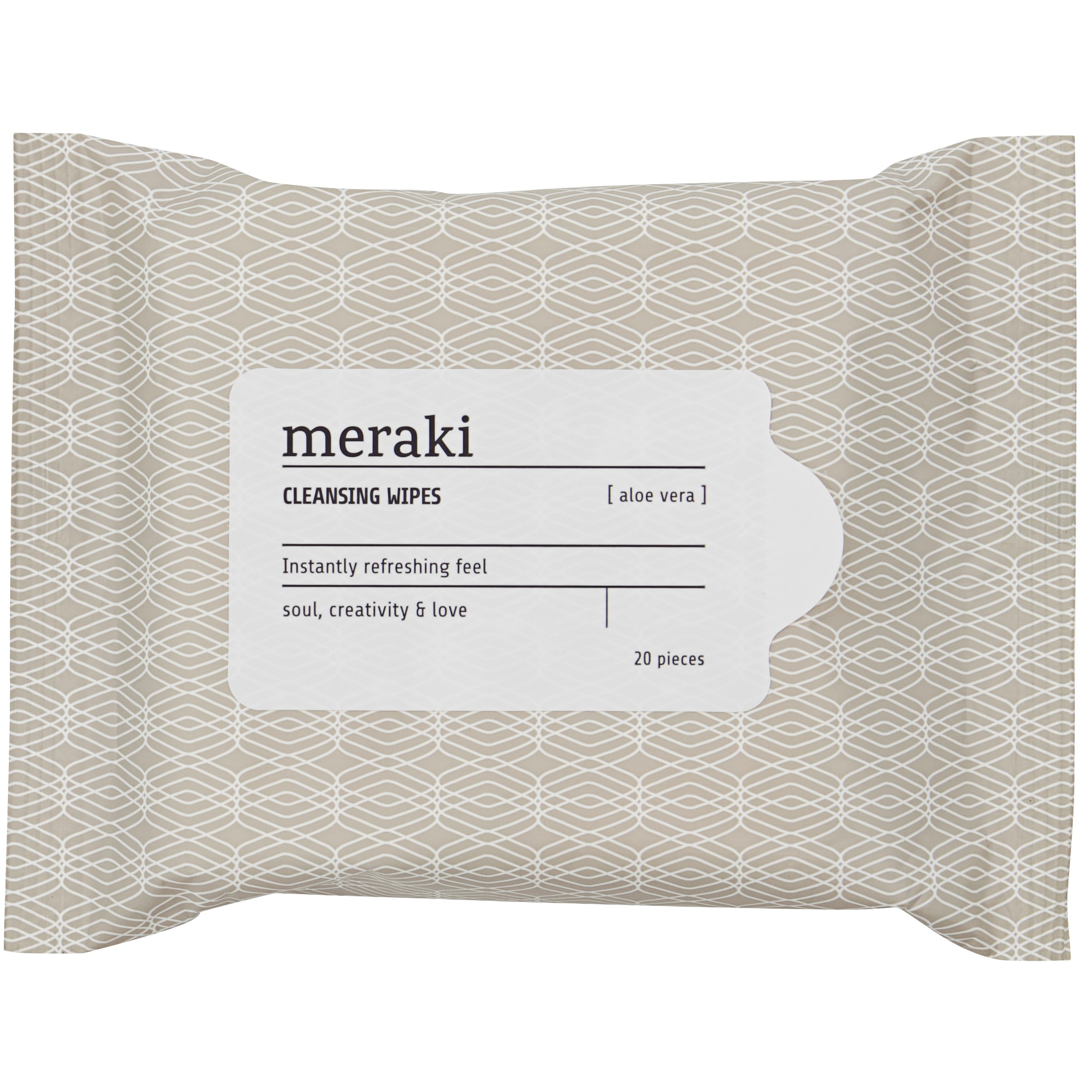 Meraki Aloe Vera Cleansing Wipes 20 st