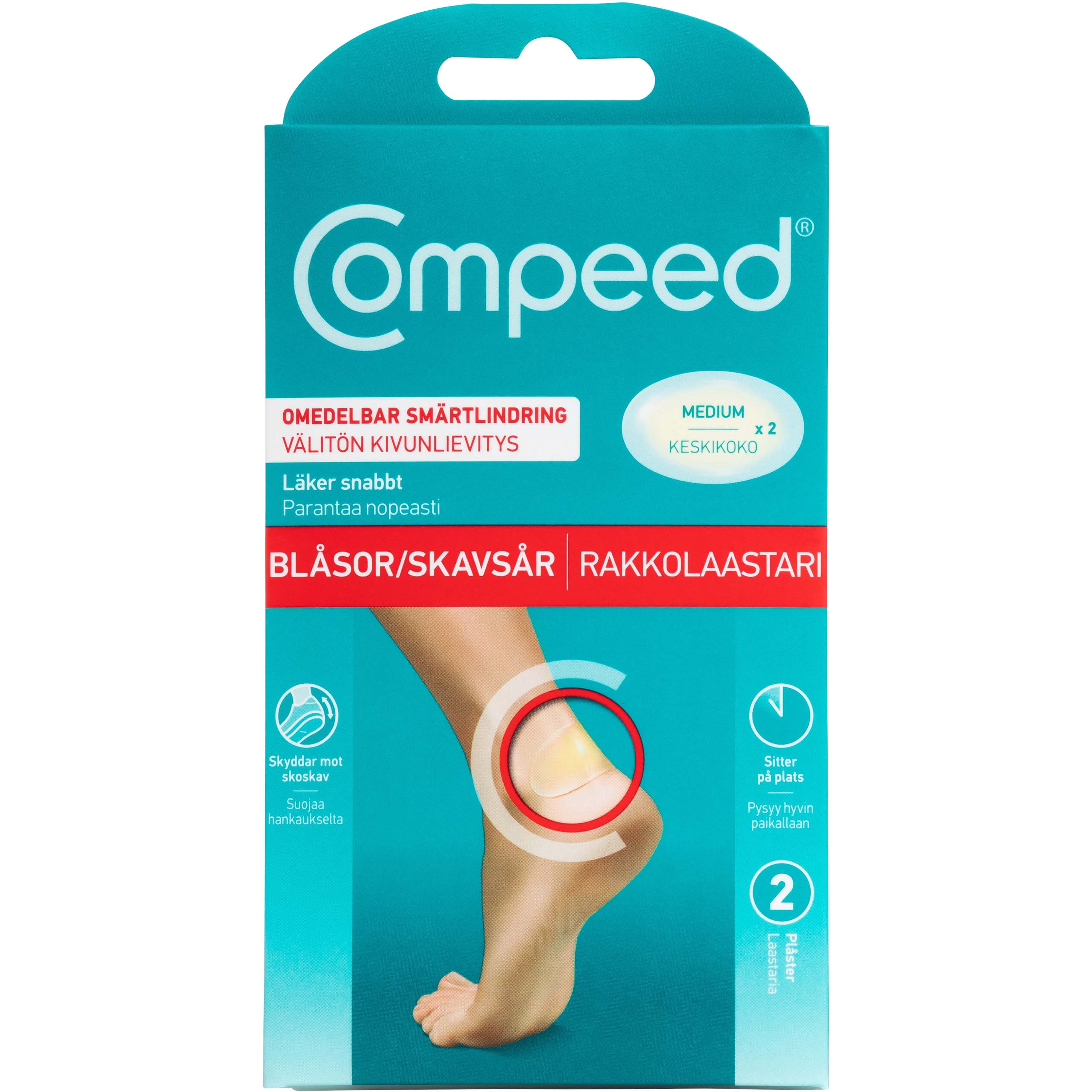 Compeed Skavsårsplåster Medium 2 st