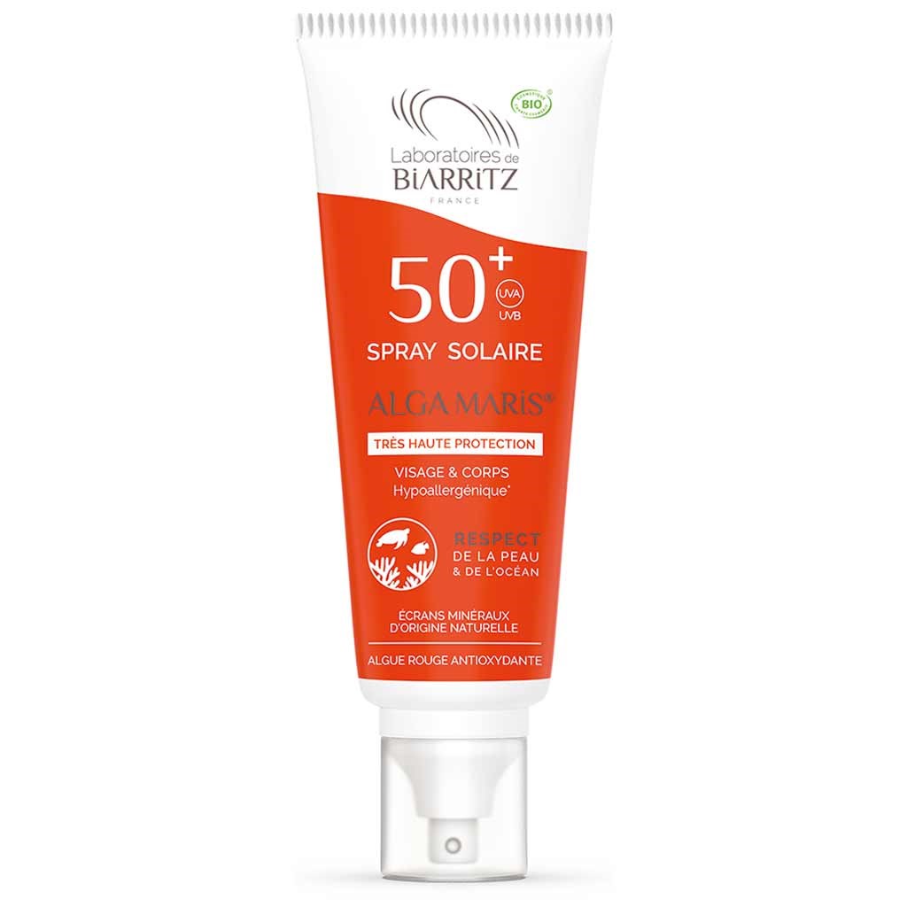 Laboratoires de Biarritz  Alga Maris Sunscreen Spray SPF50+ 100 ml