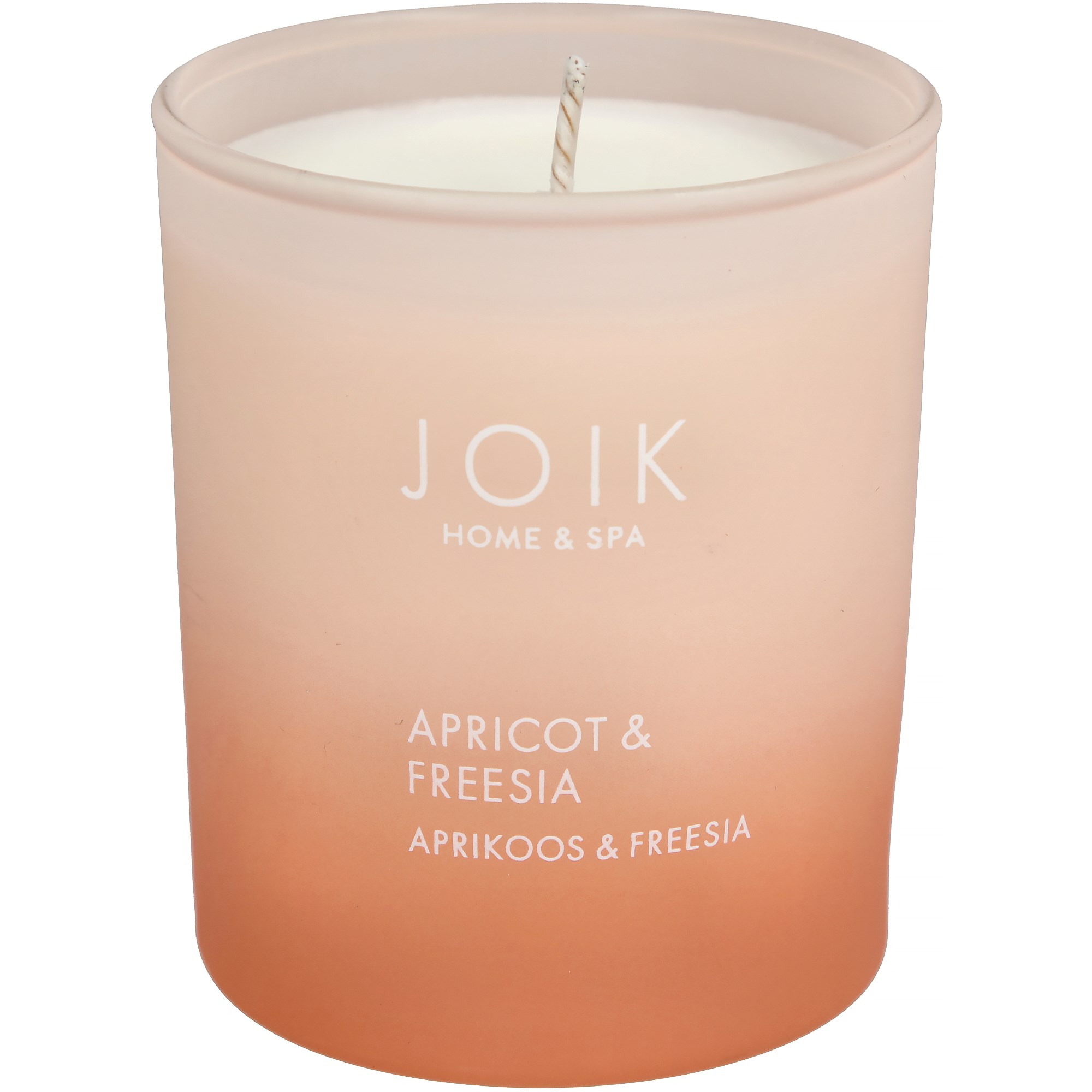 JOIK Organic Doftljus Apricot & Fresia 150 g