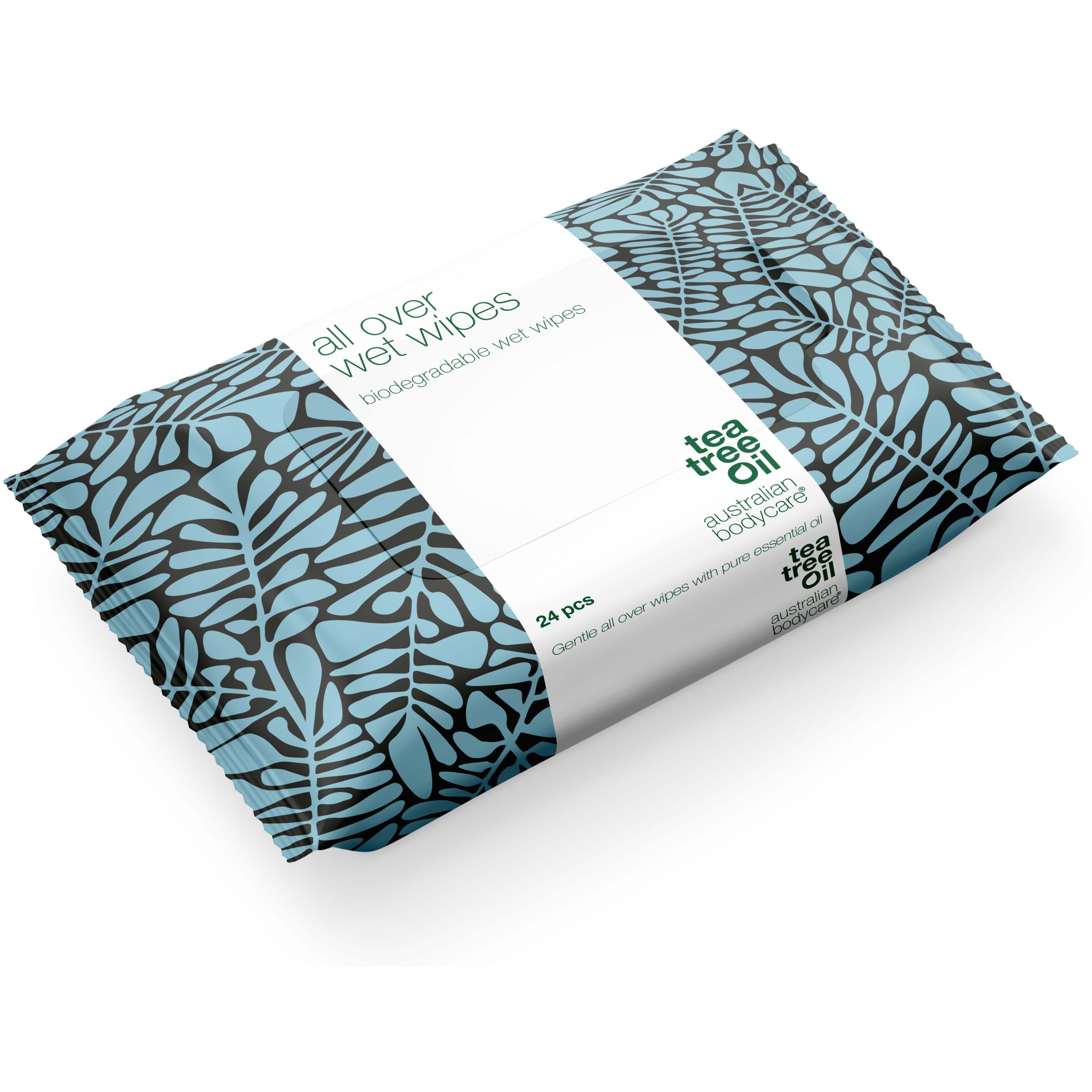 Australian Bodycare Wet wipes - Tea Tree Oil 24 st