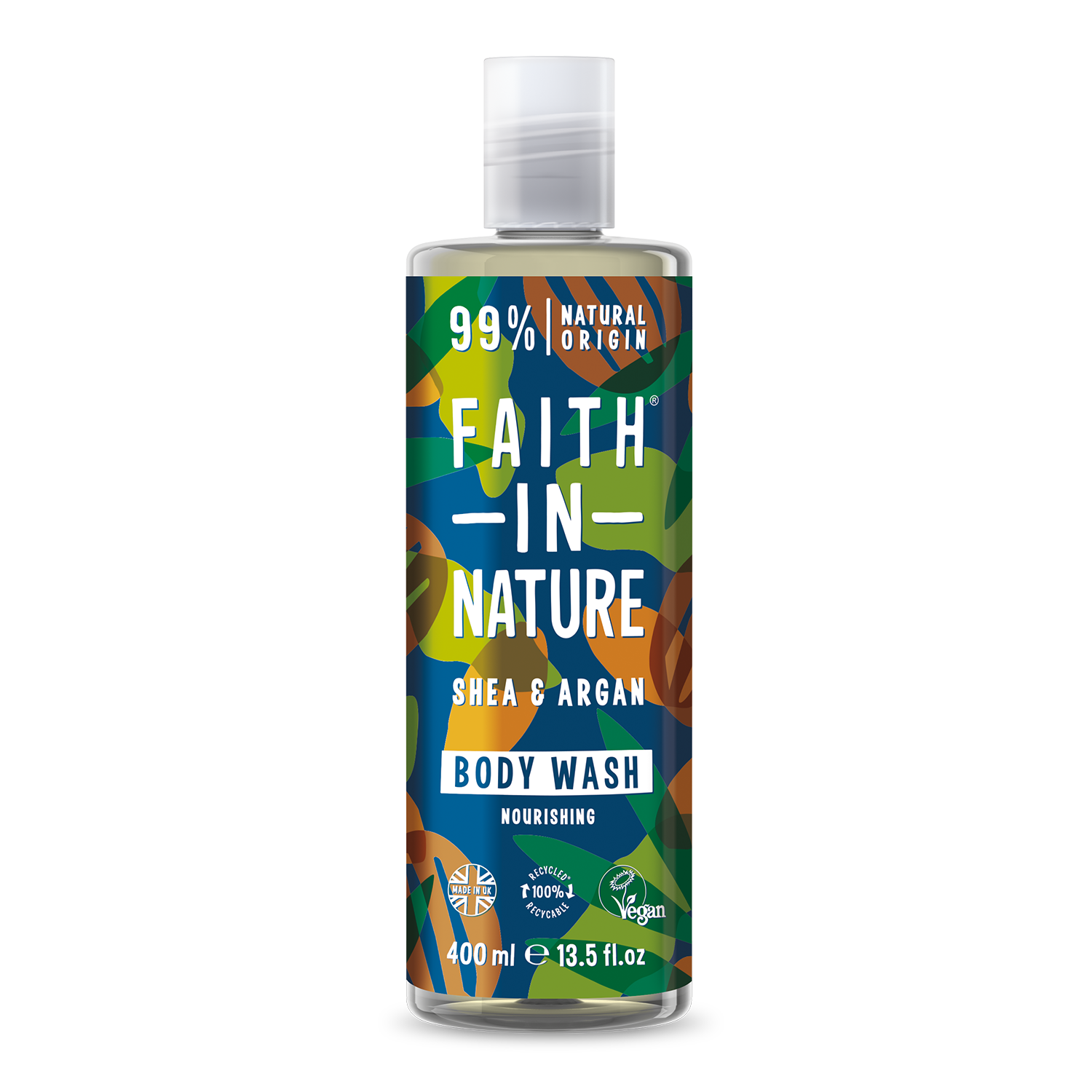 Faith in Nature Body Wash Shea & Argan  400 ml