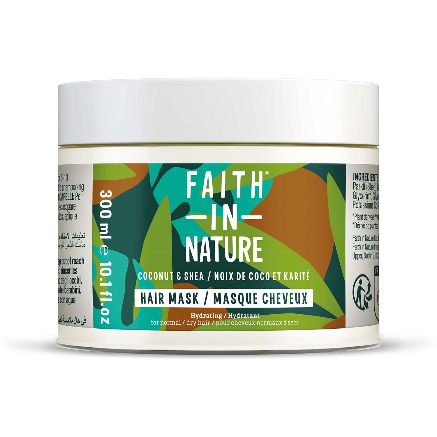 Faith in Nature Coconut & Shea Butter Hydrating Hair Mask 300 ml