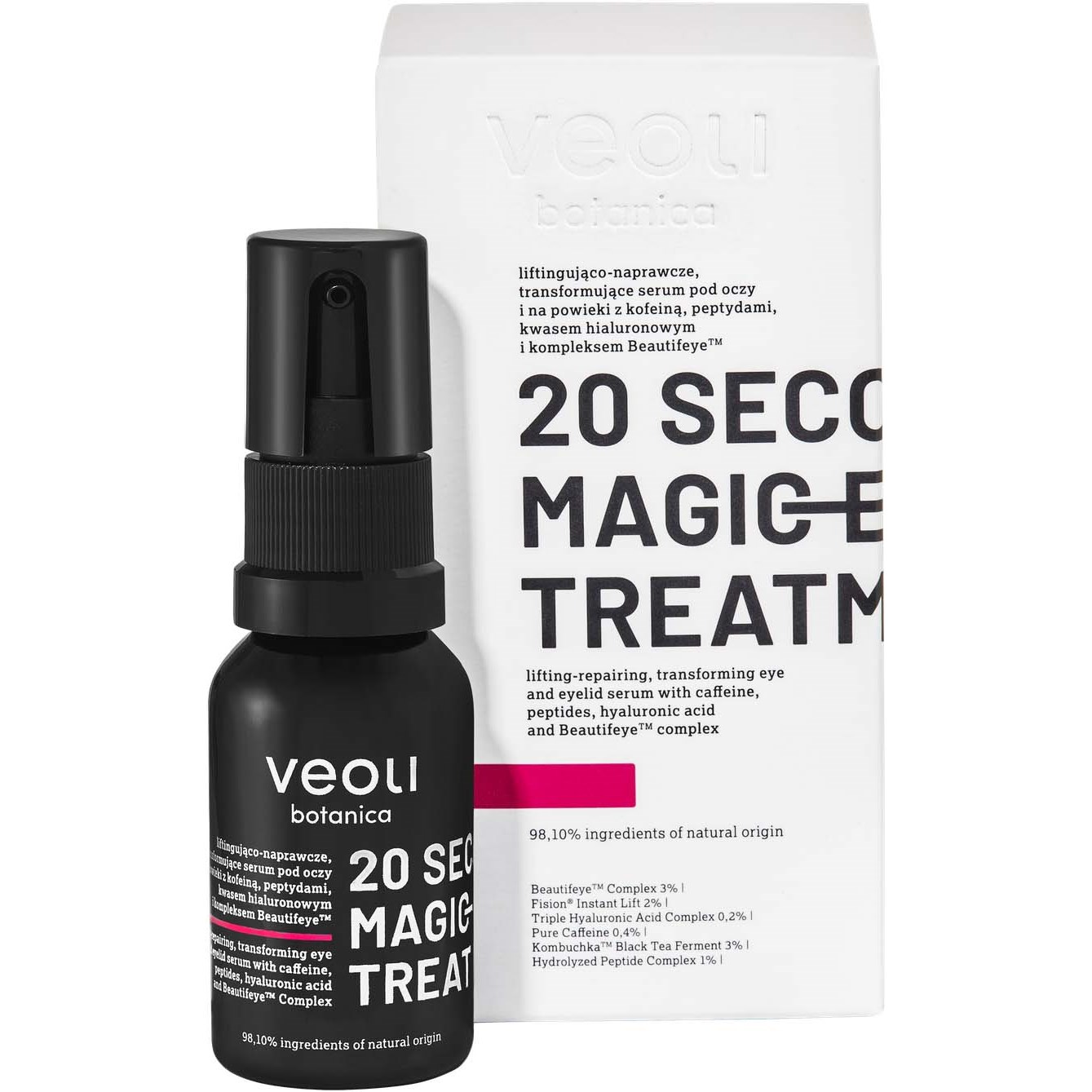 Veoli Botanica Proffesional 20 seconds magic eye treatment 15 ml