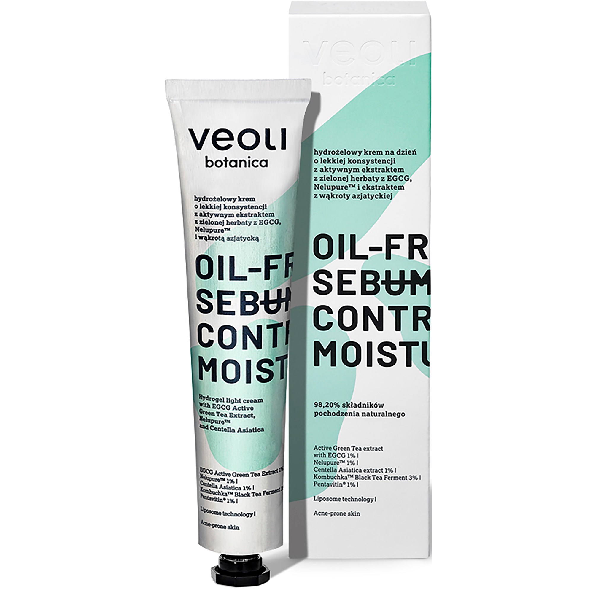 Veoli Botanica Acne Line Oil-Free Sebum Control Moisturizer 50 ml