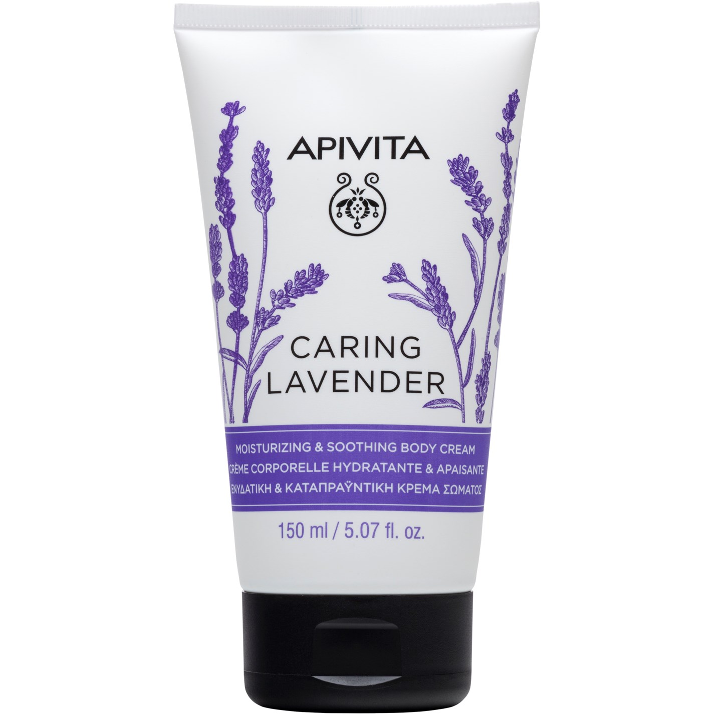 APIVITA Caring Lavender  Moisturizing & Soothing Body Cream with Laven