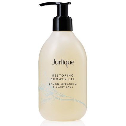 Jurlique Bath Restoring Lemon, Geranium & Clary Sage Shower Gel 300 ml