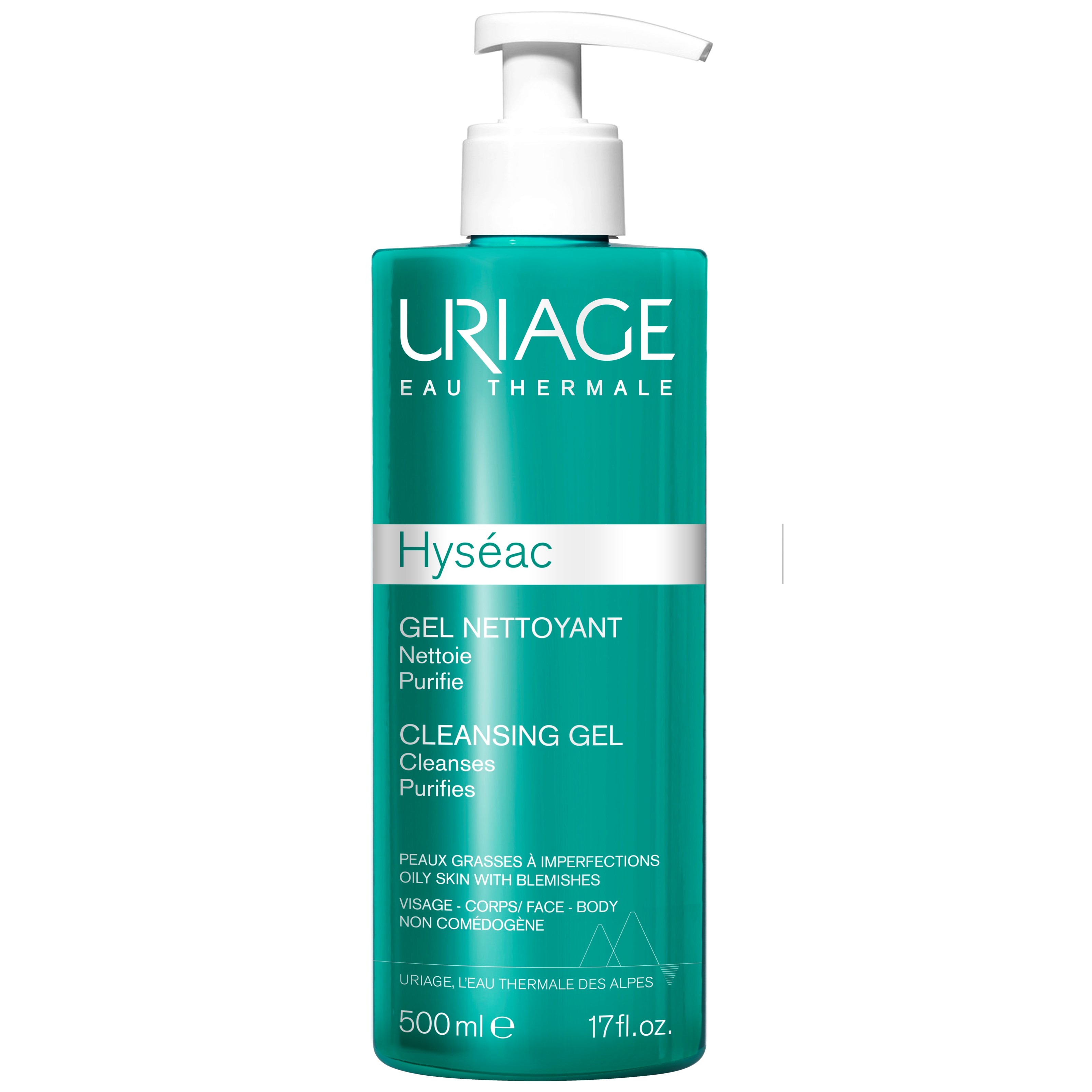 Uriage Hyséac Cleansing Gel 500 ml