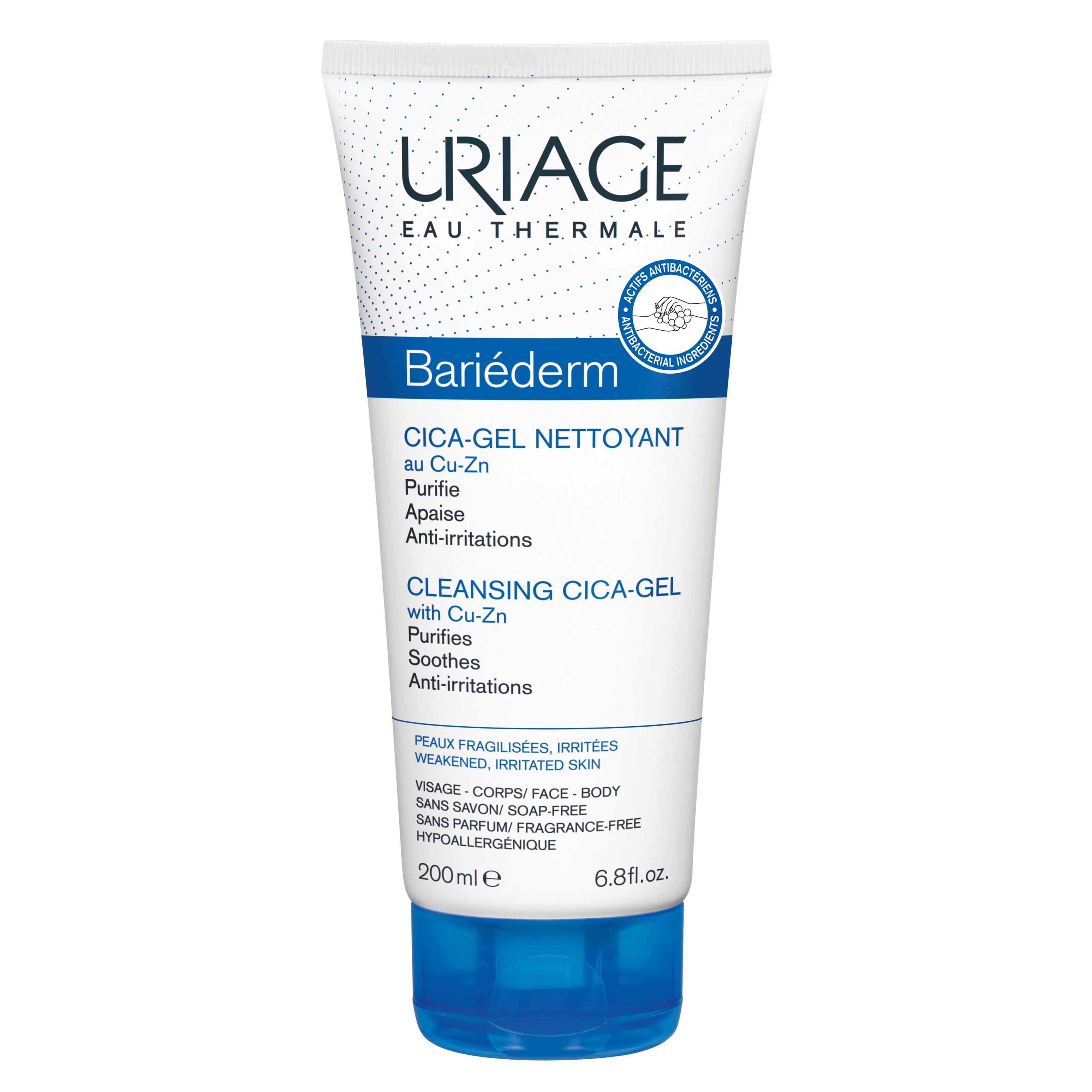 Uriage Bariéderm Cleansing Cica-Gel 200 ml