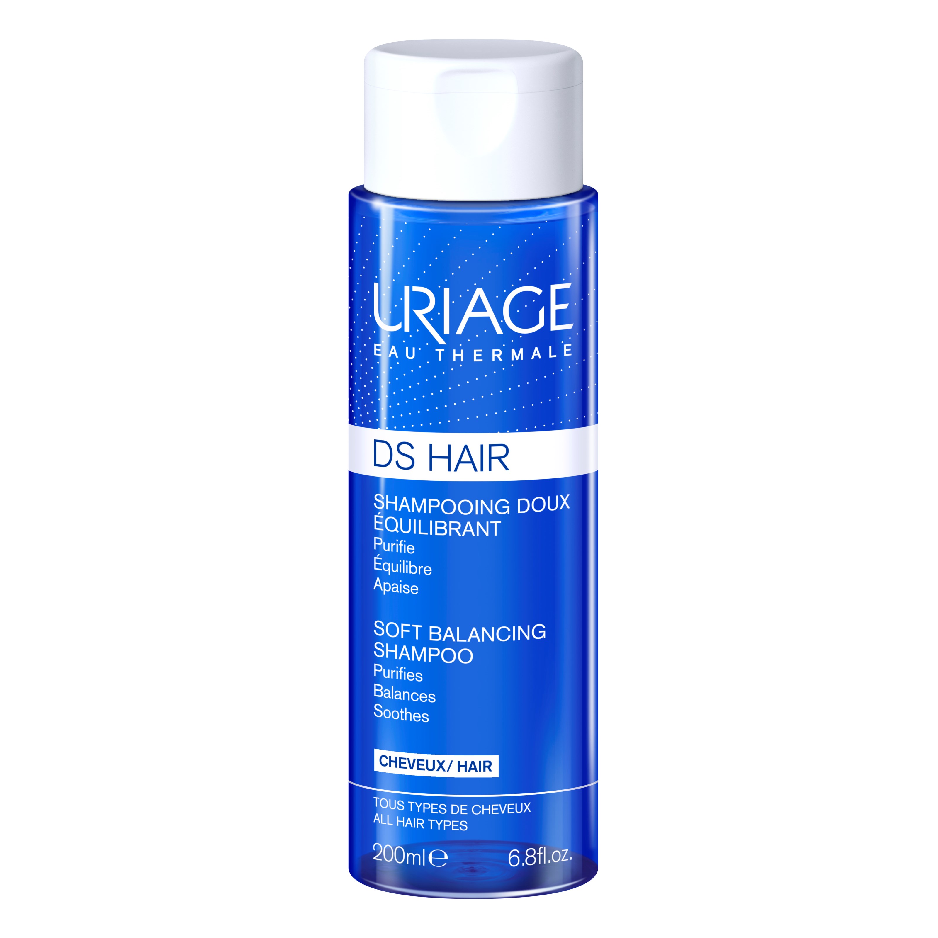 Uriage DS Hair Soft Balancing Shampoo 200 ml