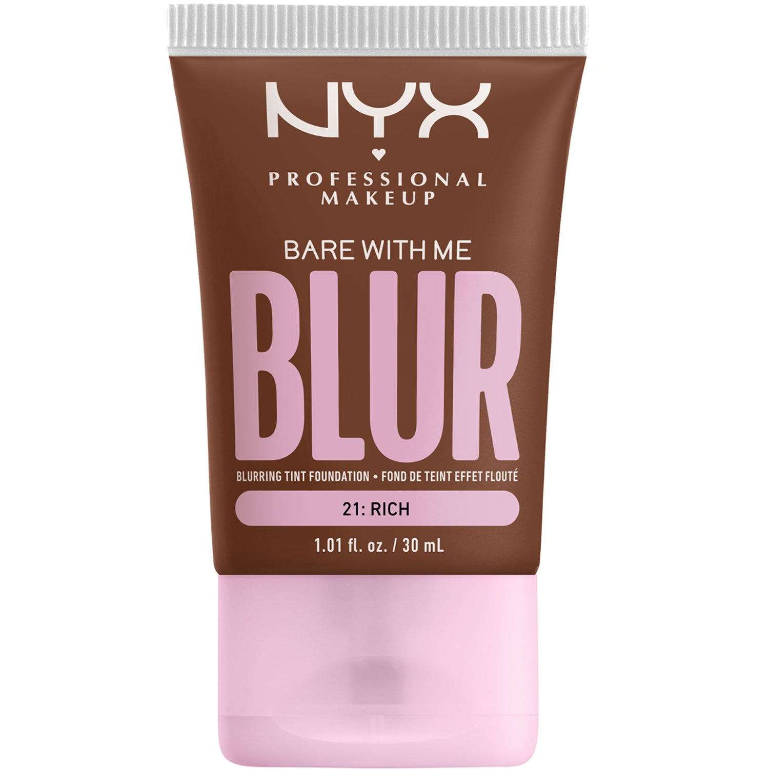 NYX Professional Makeup Bare With Me Blur Tint Foundation RICH 21 - 30 ml