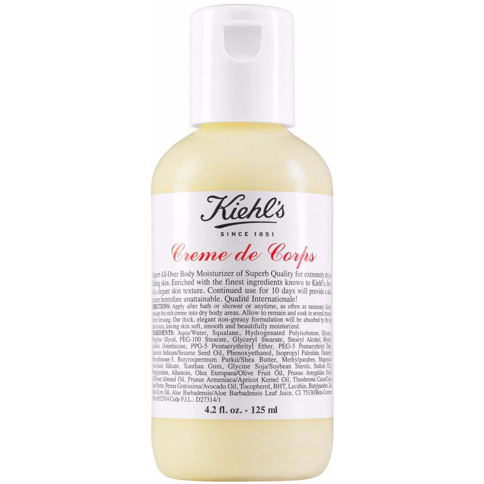 Kiehl's Creme de Corps Hydrating Body Moisturizer 125 ml