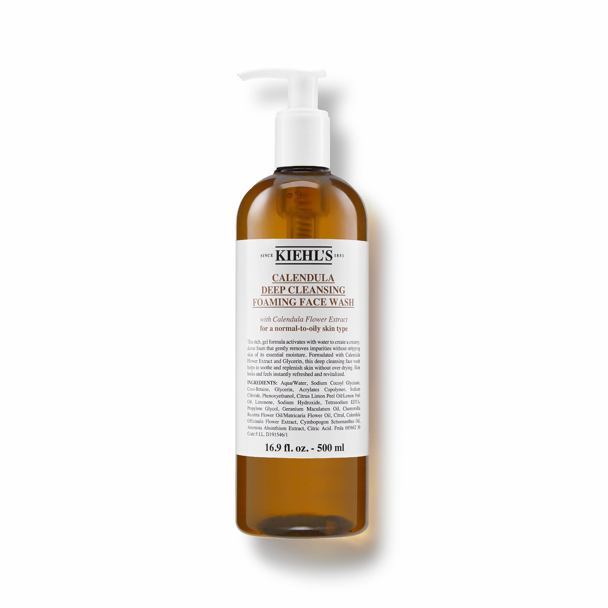 Kiehl's Calendula Deep Cleansing Foaming Face Wash 500 ml