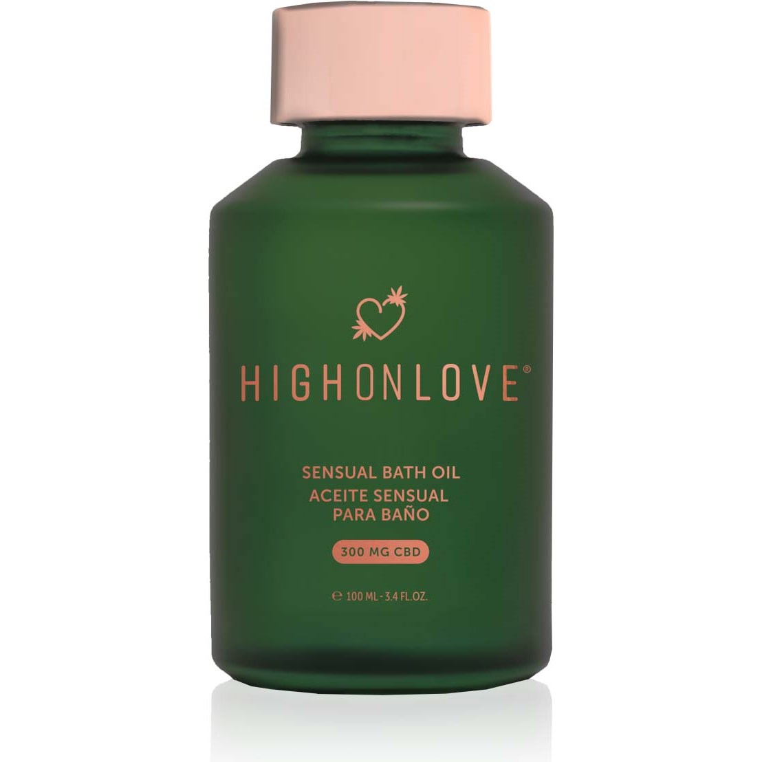 HighOnLove Sensual Bath Oil 300mg CBD 100 ml