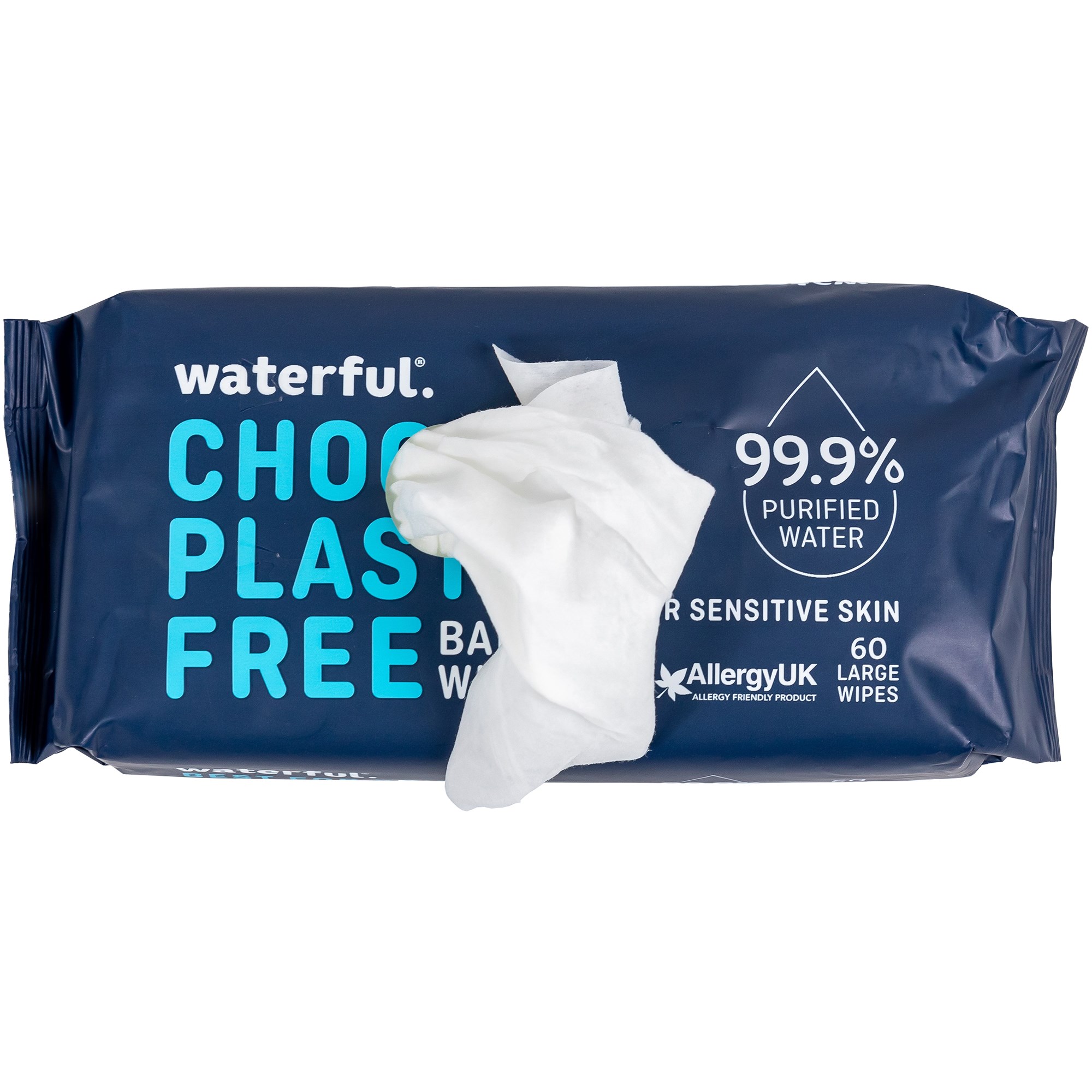 Waterful Plastfria Våtservetter 60st