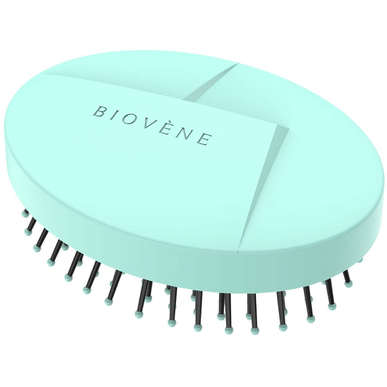 Biovène The conscious Compact Detangling Brush, Mint Green Biodegradab