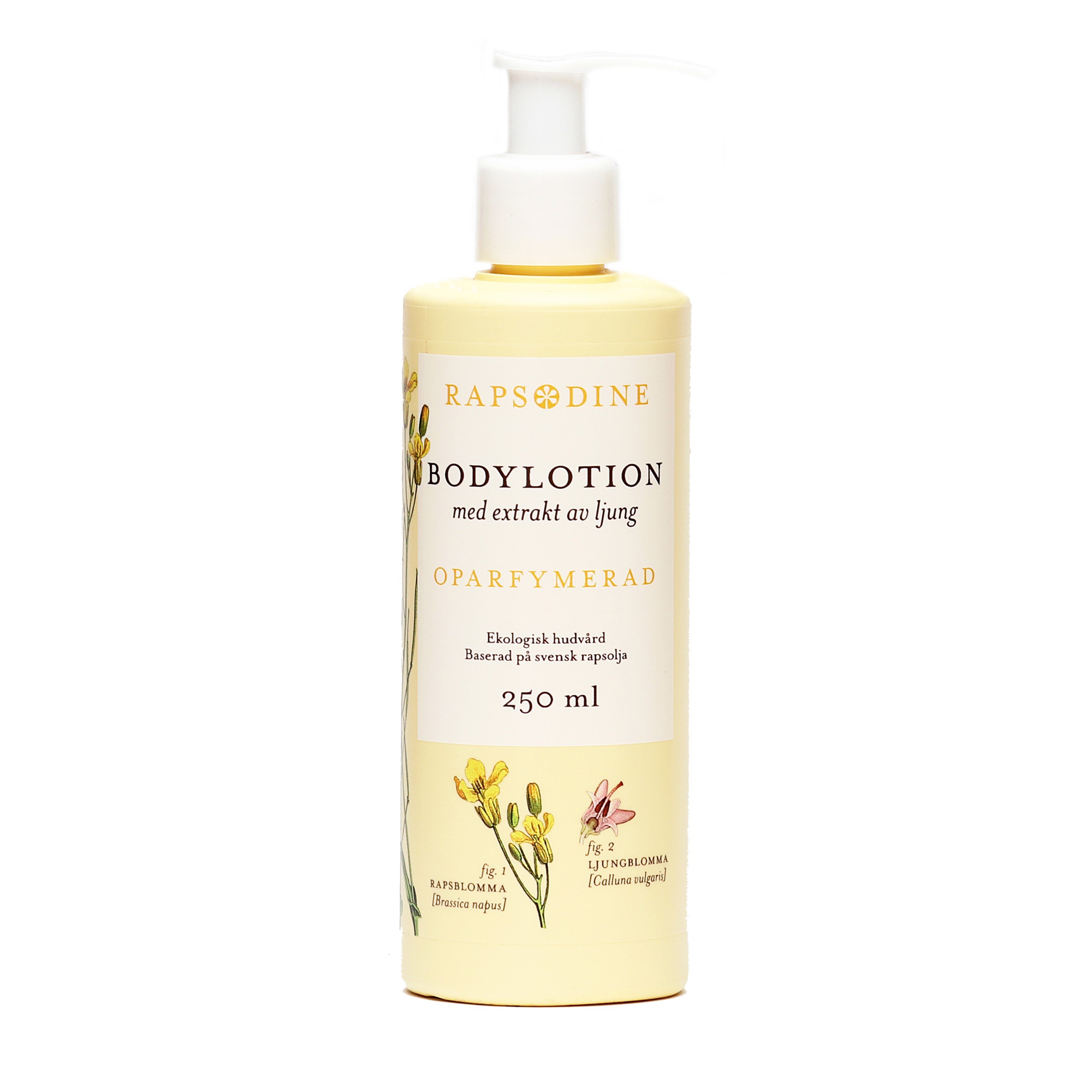 Rapsodine Bodylotion, oparfymerad 250 ml