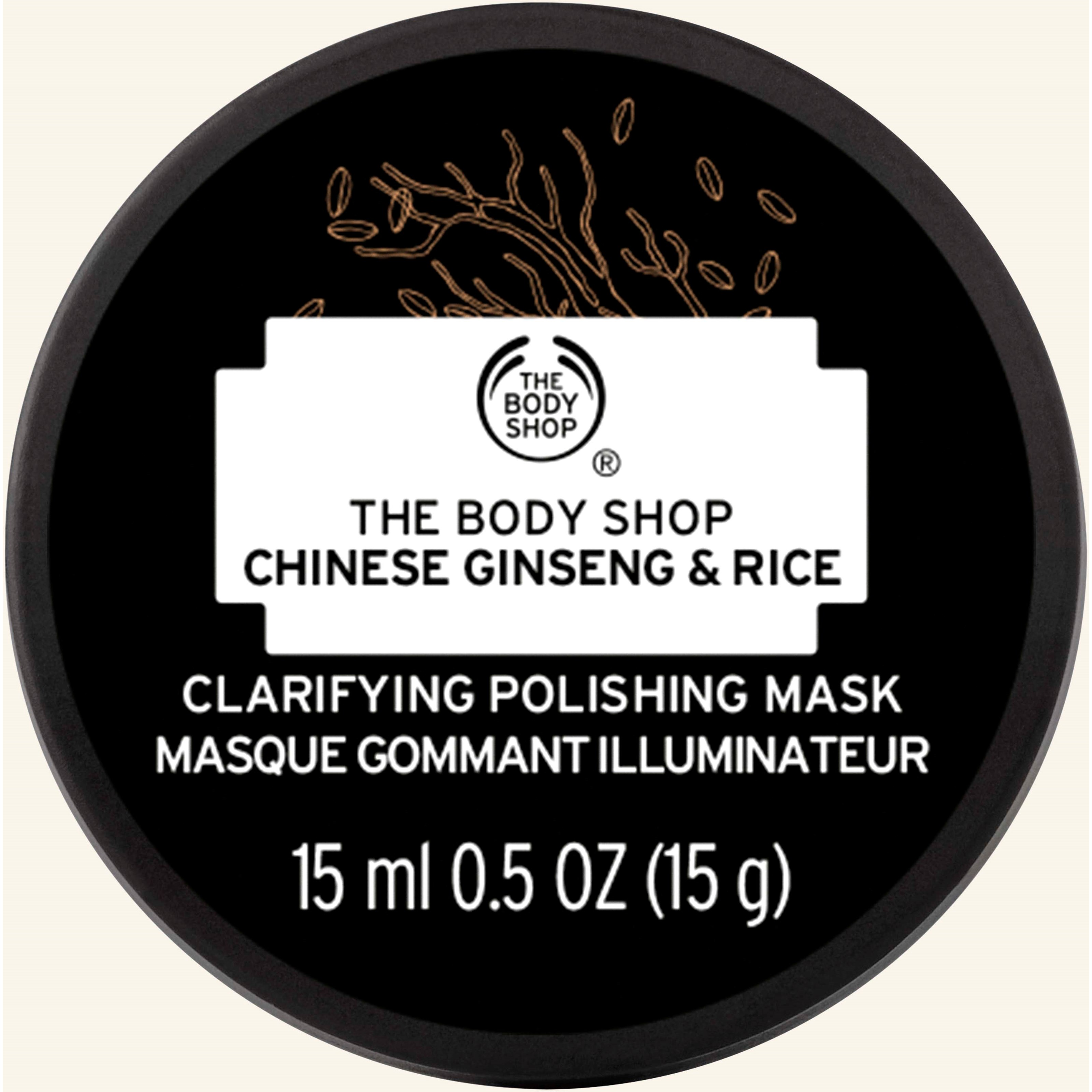 The Body Shop Chinese Ginseng & Rice Clarifying Polishing Mask 15 ml