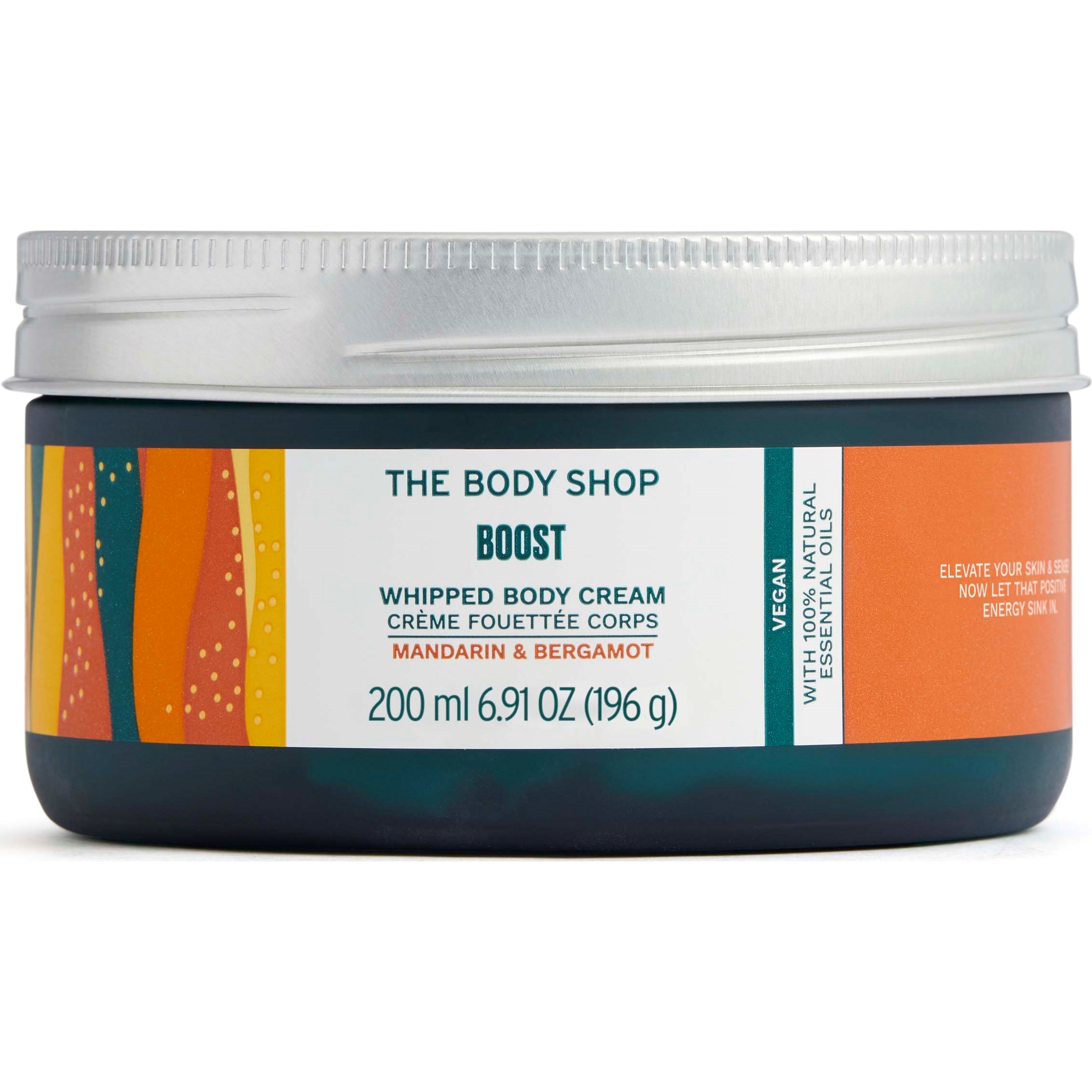 The Body Shop Mandarin & Bergamot Wellness Boost Whipped Body Cream 20