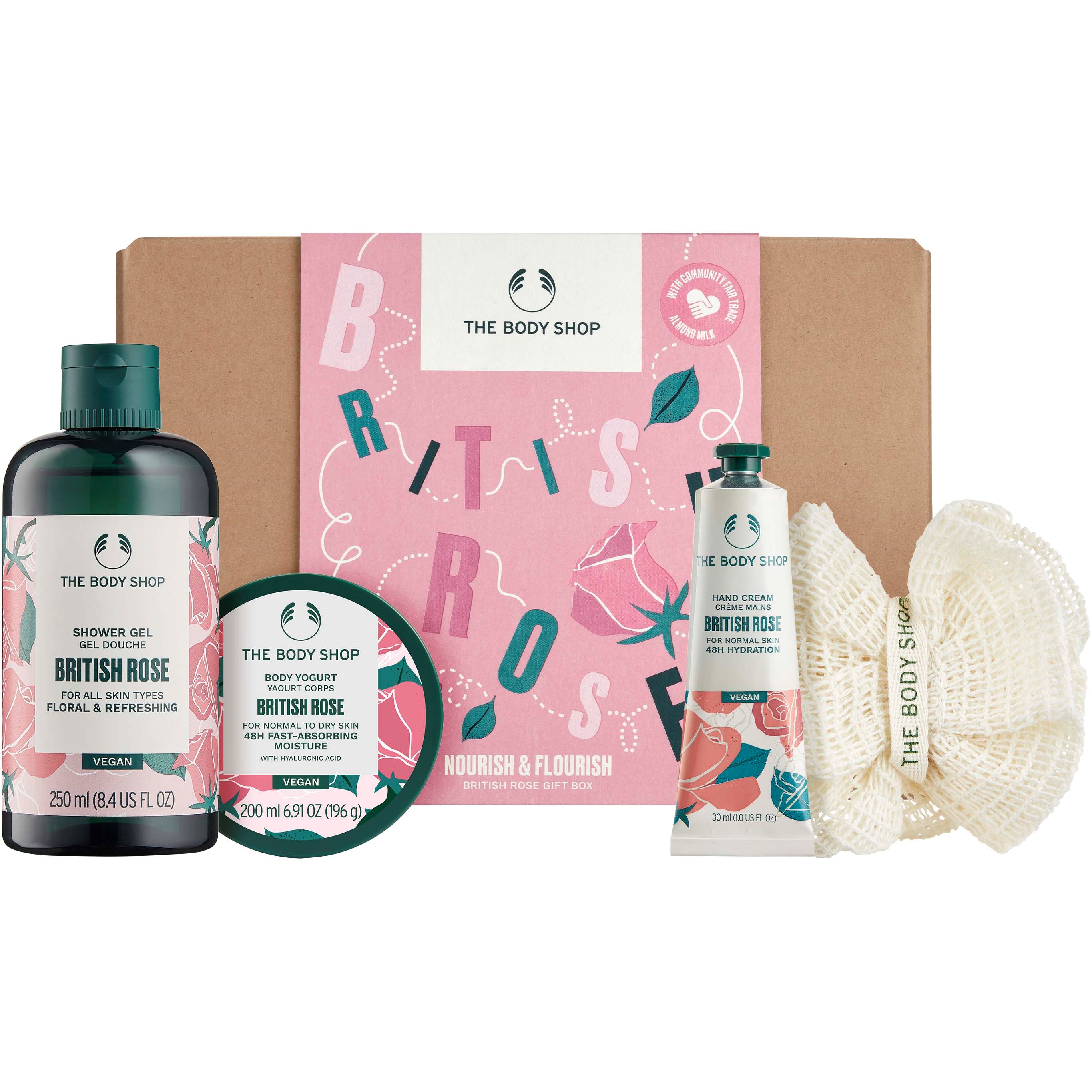 The Body Shop British Rose Nourish & Flourish British Rose EssentialS