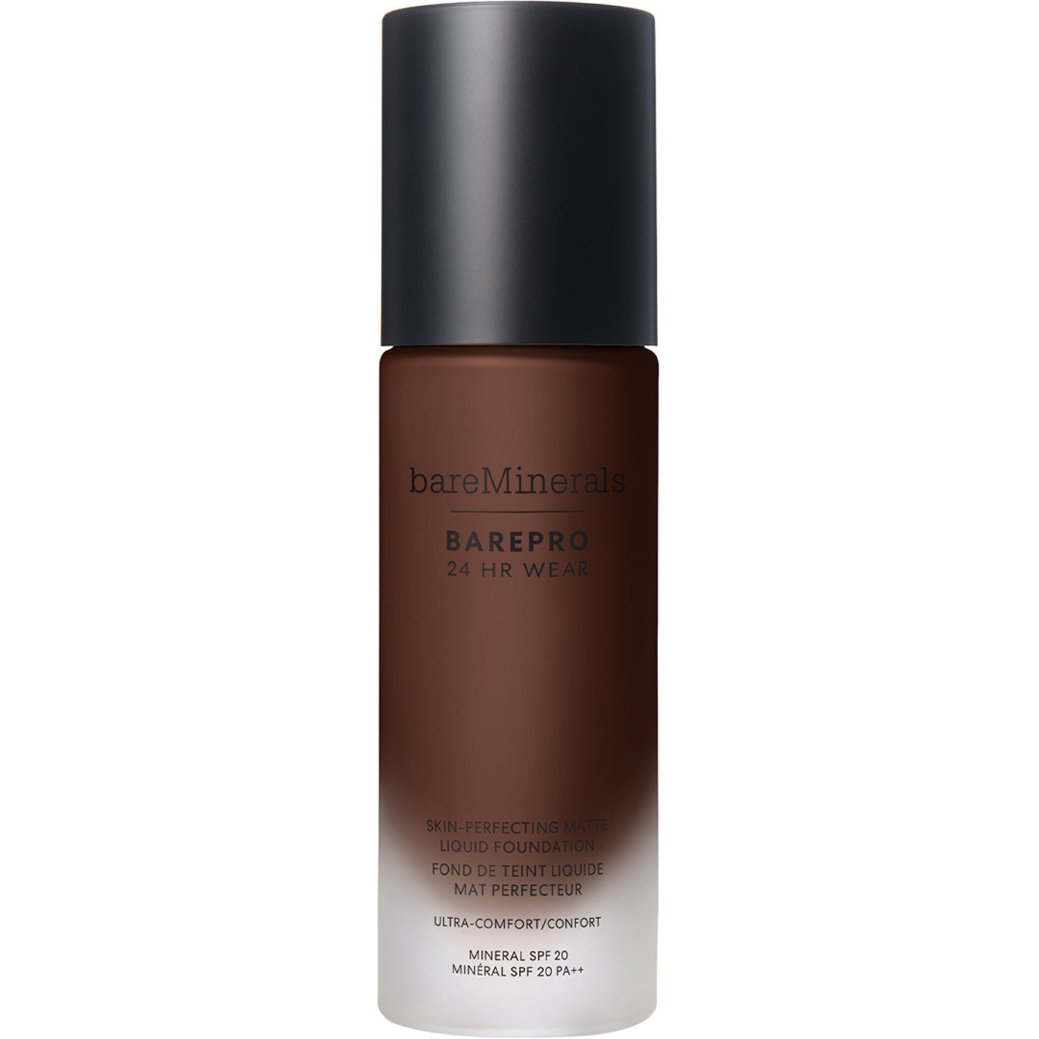 bareMinerals BarePro 24H Matte Liquid Foundation Deep Deep 65 Neutral - 30 ml