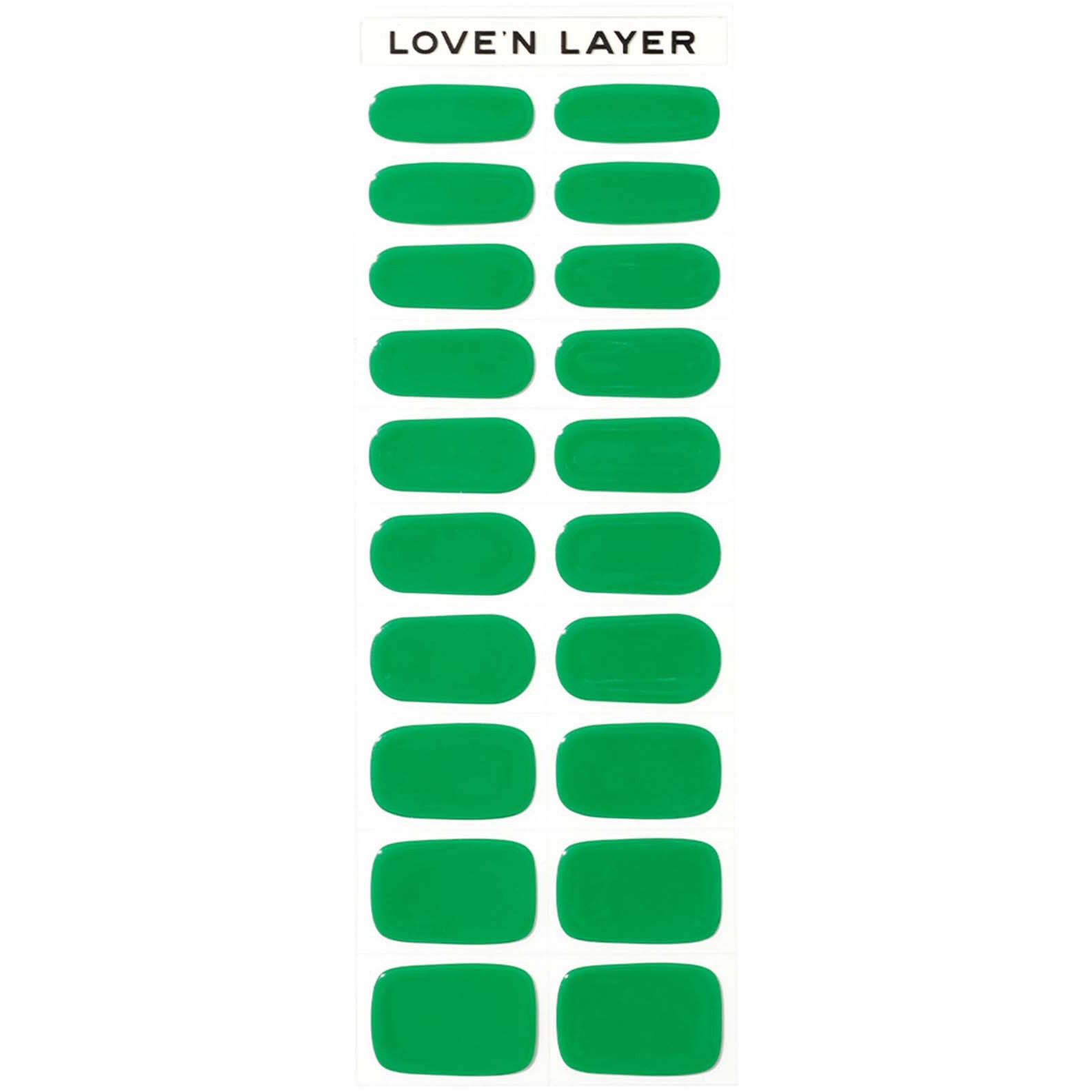 Love'n Layer   Solid  B. Green