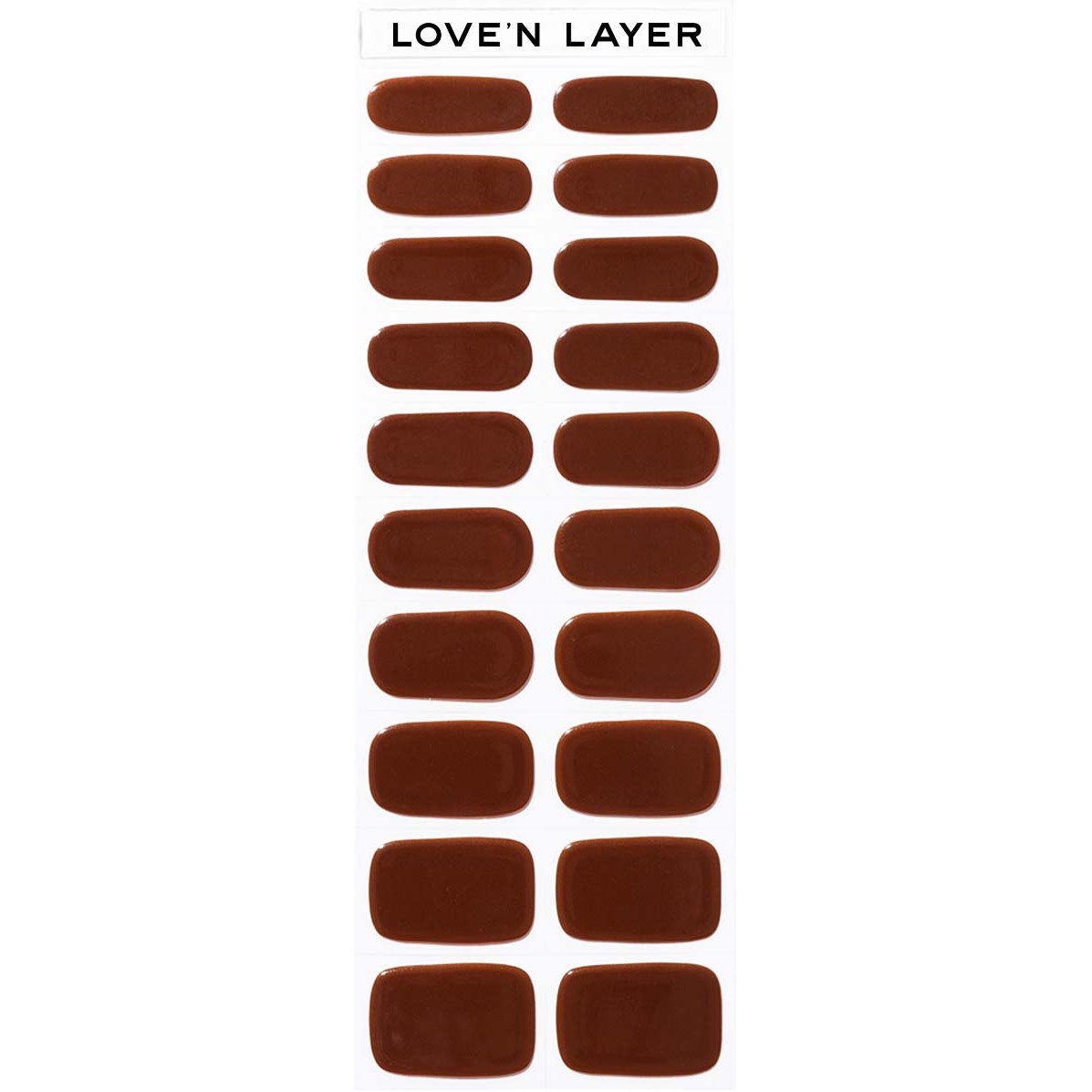 Love'n Layer   Solid Layers Chocolat Brown