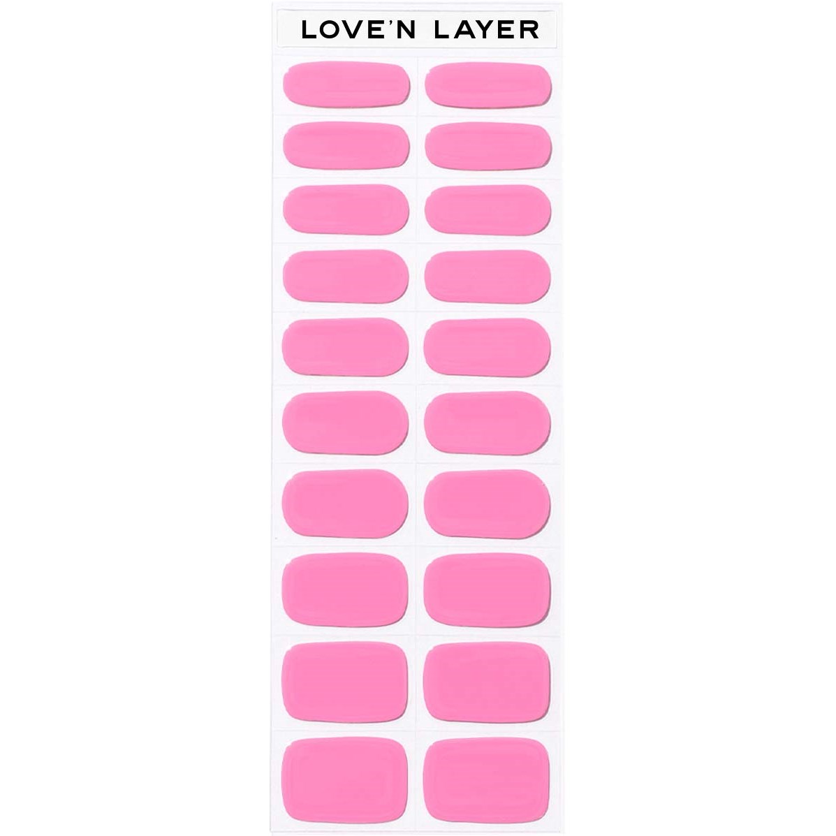 Love'n Layer   Solid Layers Poppy Pink