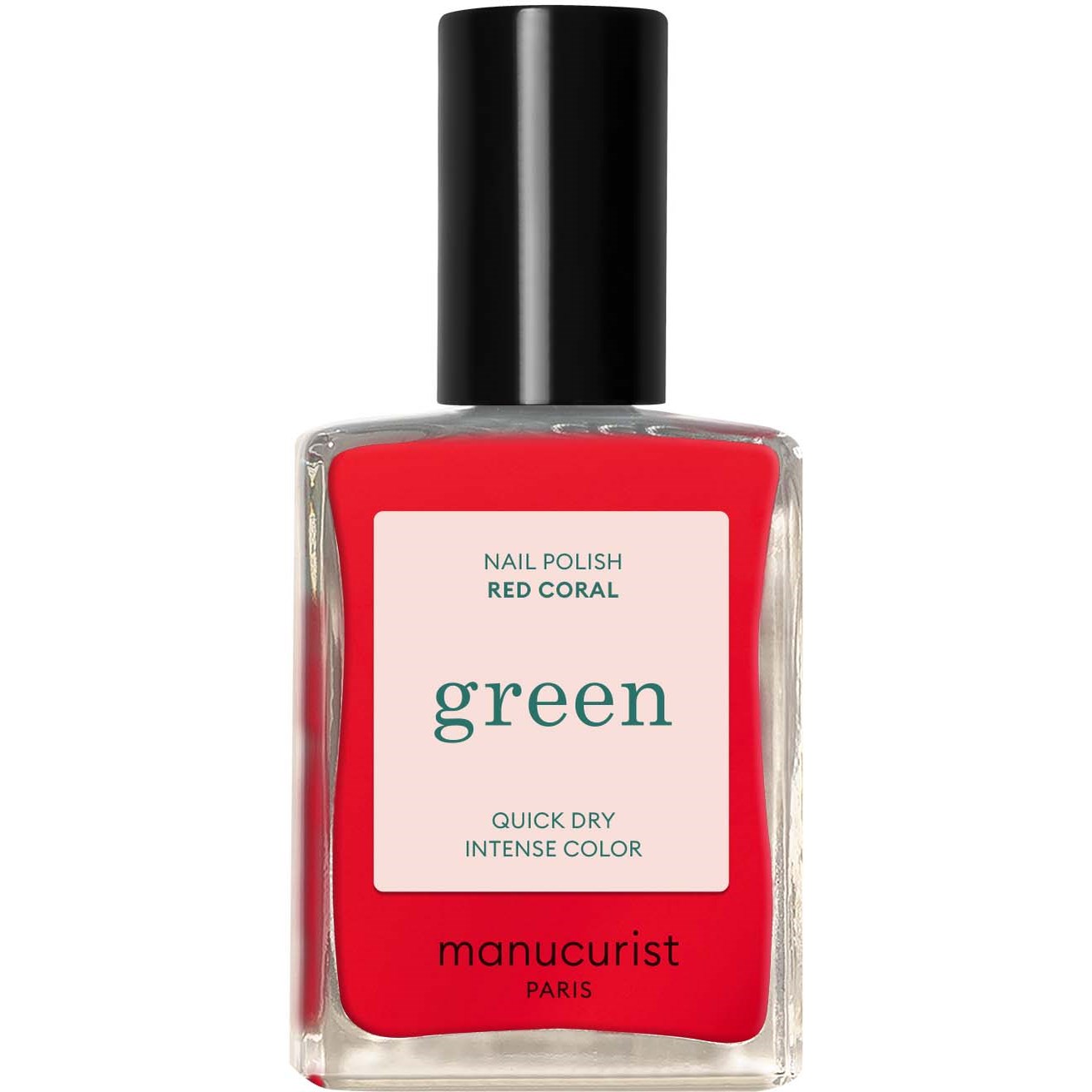 Manucurist Green Nail Polish Red Coral