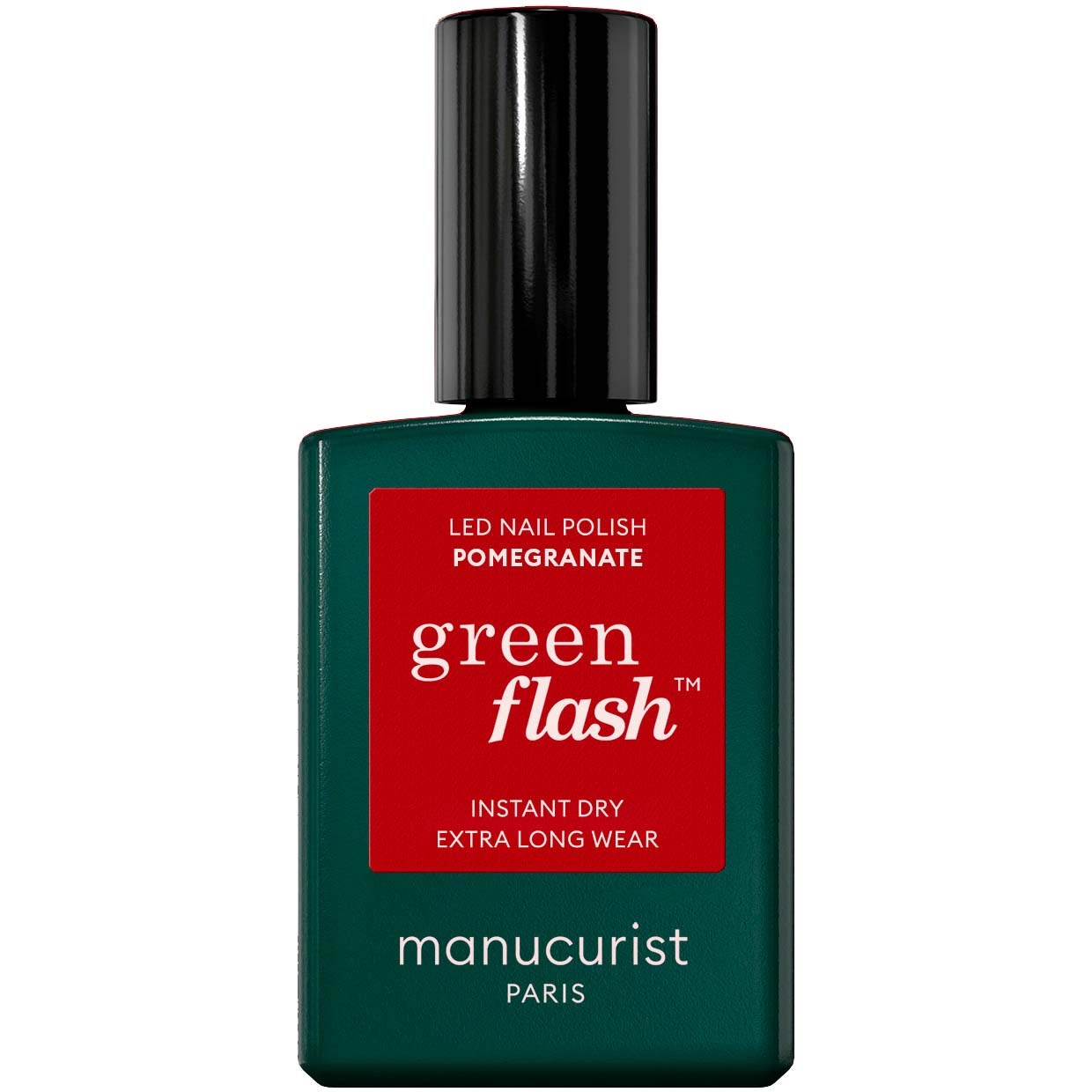 Manucurist Green Flash Gel Polish Pomegranate