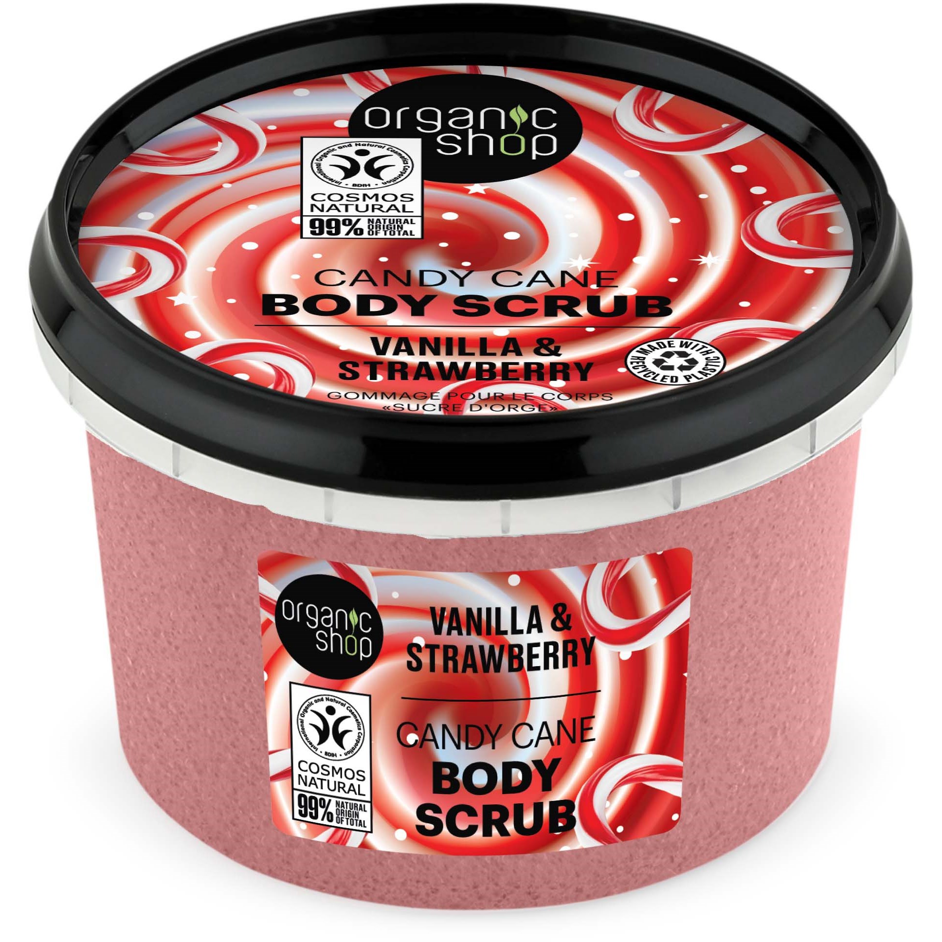 Organic Shop Body Scrub Candy Cane 250 ml