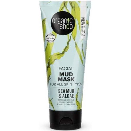 Organic Shop Facial Mud Mask Sea Mud & Algae 75 ml