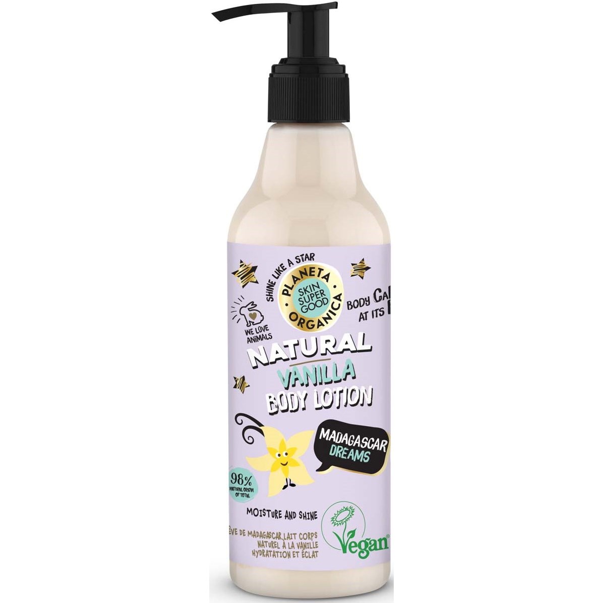 Skin Super Good Natural Vanilla Body Lotion Madagascar Dreams 250 ml